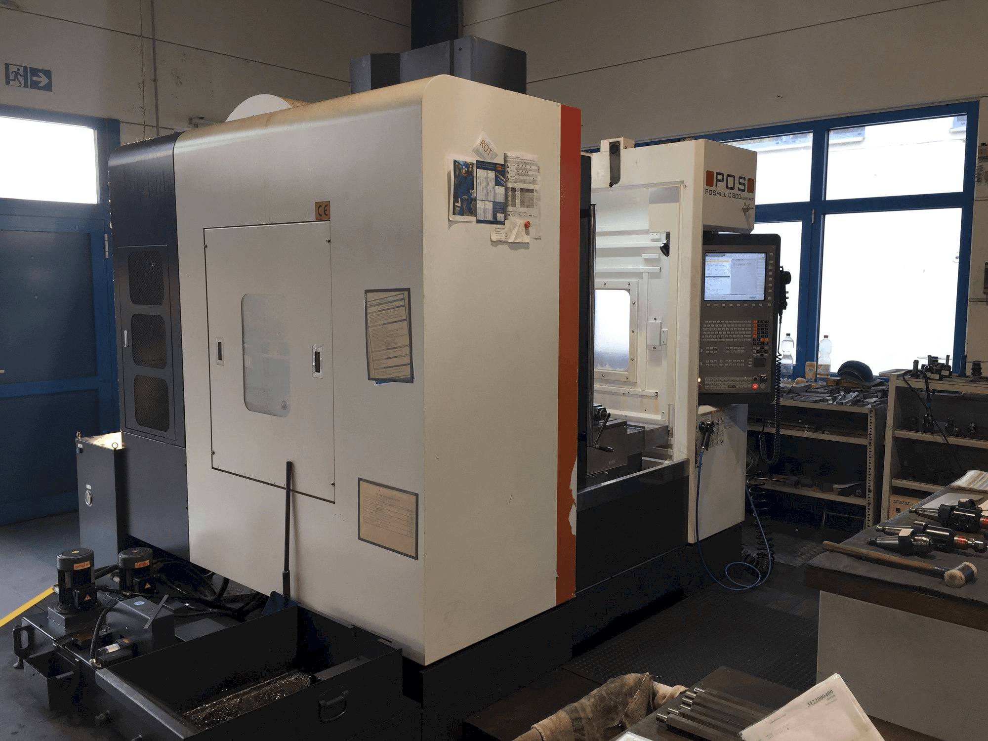 Makine POSmill C 800 Kompakt - Önden görünüm