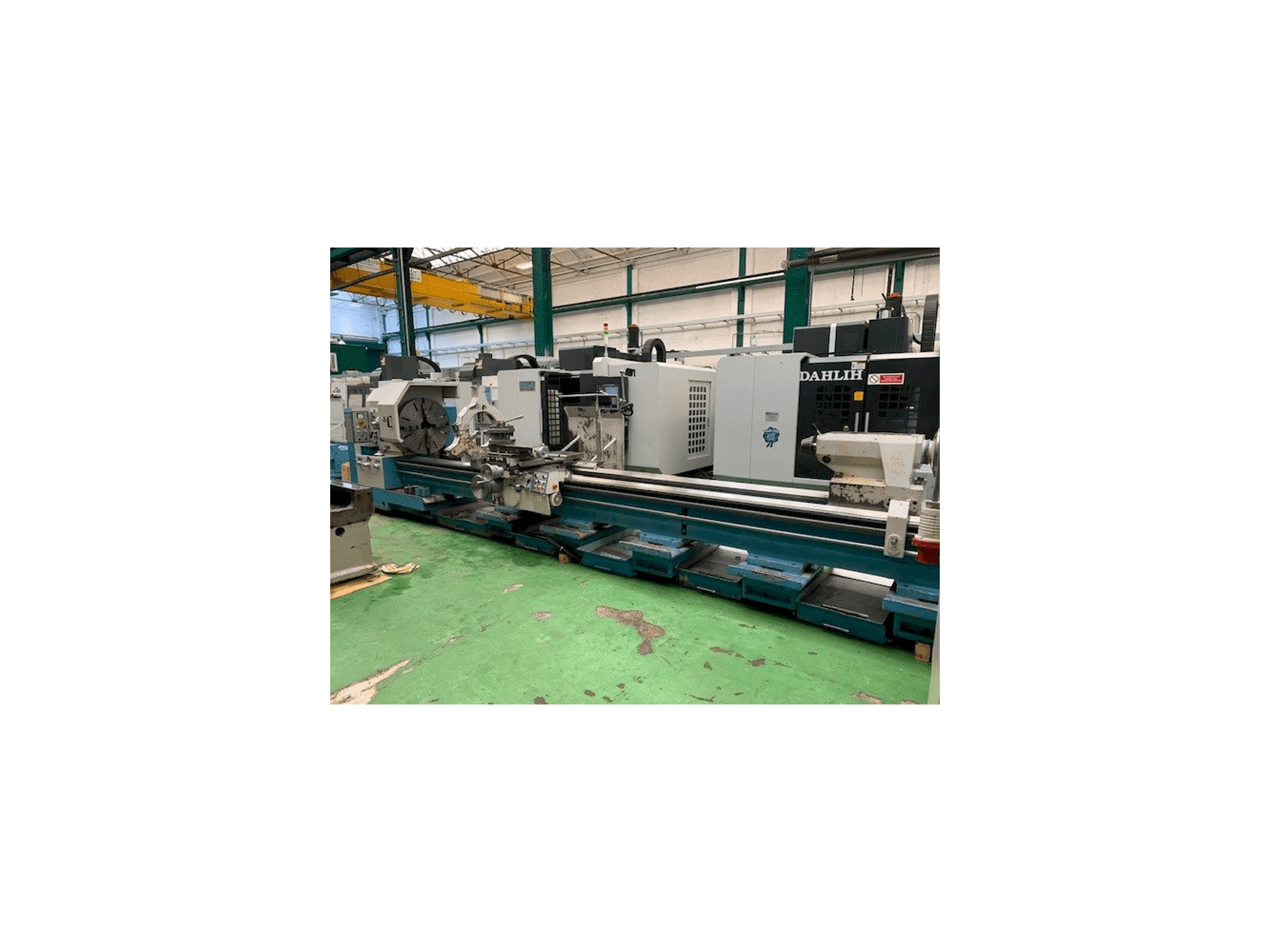 Makine Poreba TPK 80x5000 - Önden görünüm