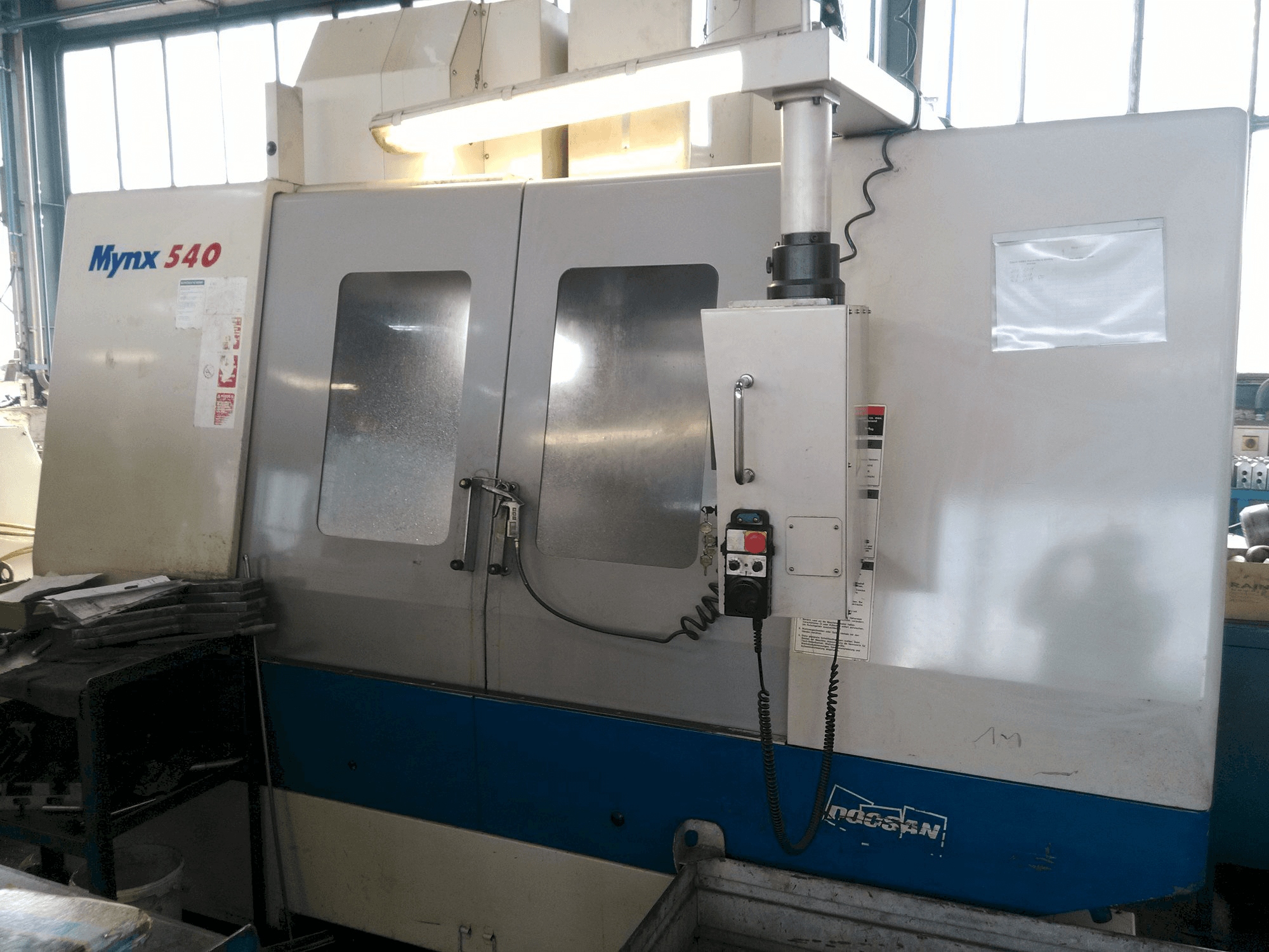 Makine Doosan Mynx 540 - Önden görünüm