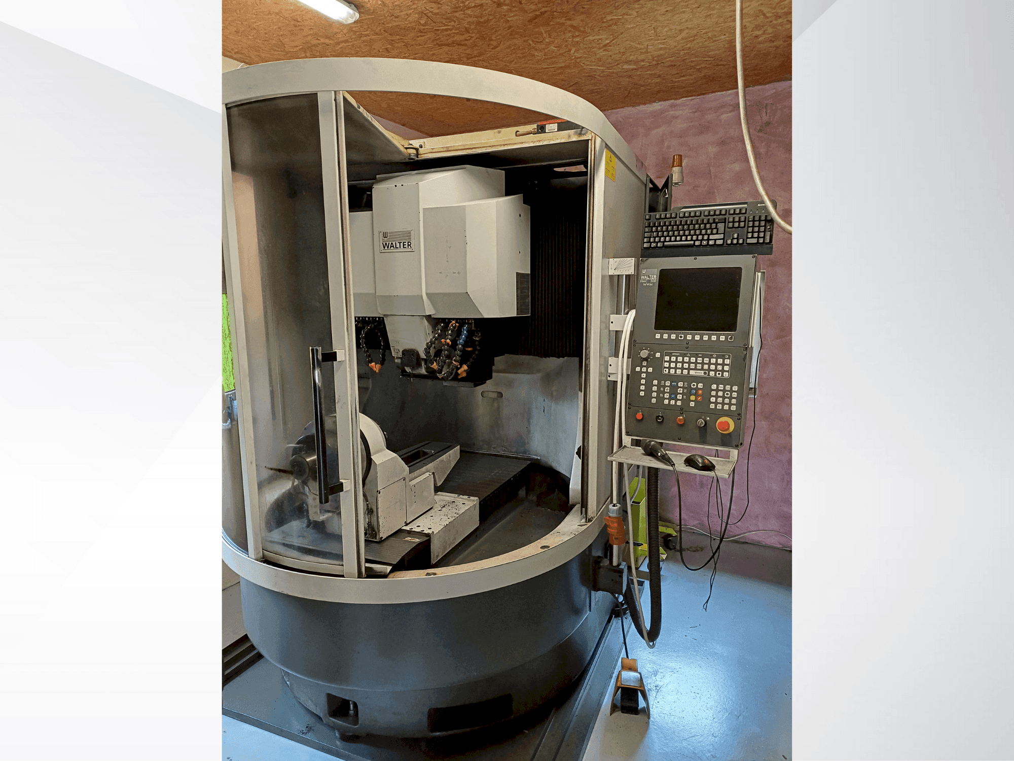Makine WALTER Helitronic Power Regrinder - Önden görünüm