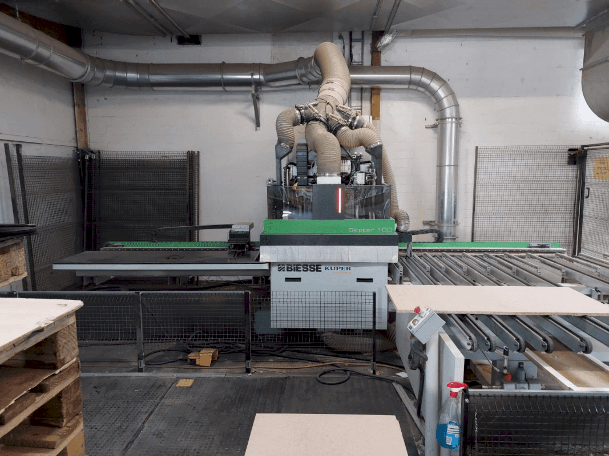 Makine BIESSE SKIPPER 100 L - Önden görünüm