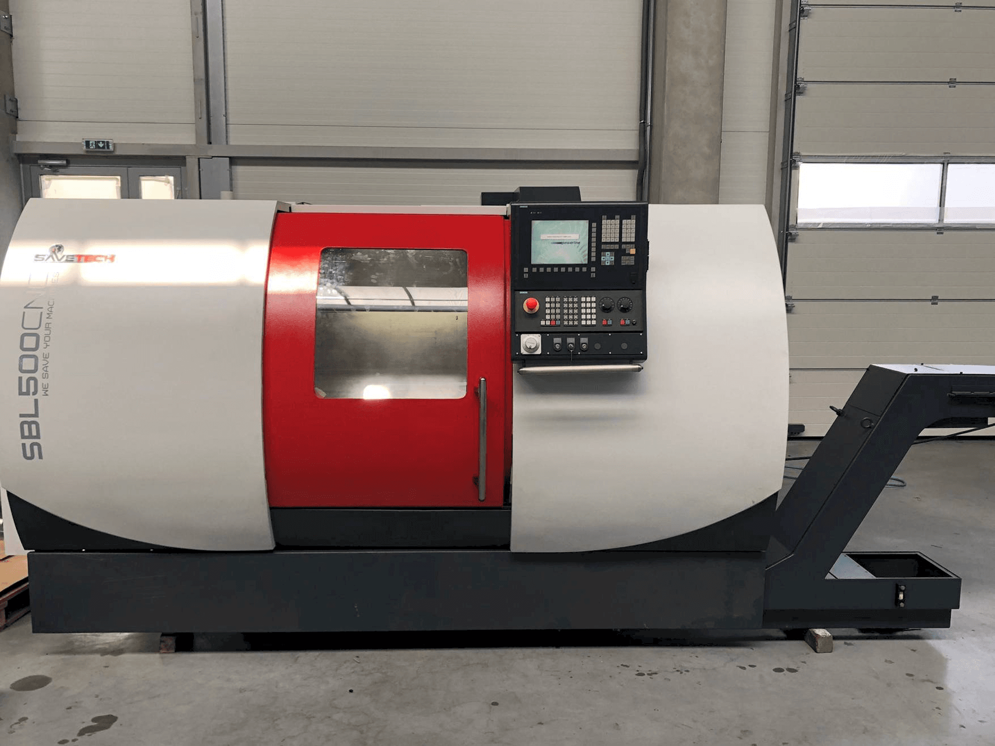 Makine TRENS SBL 500/750 - Önden görünüm