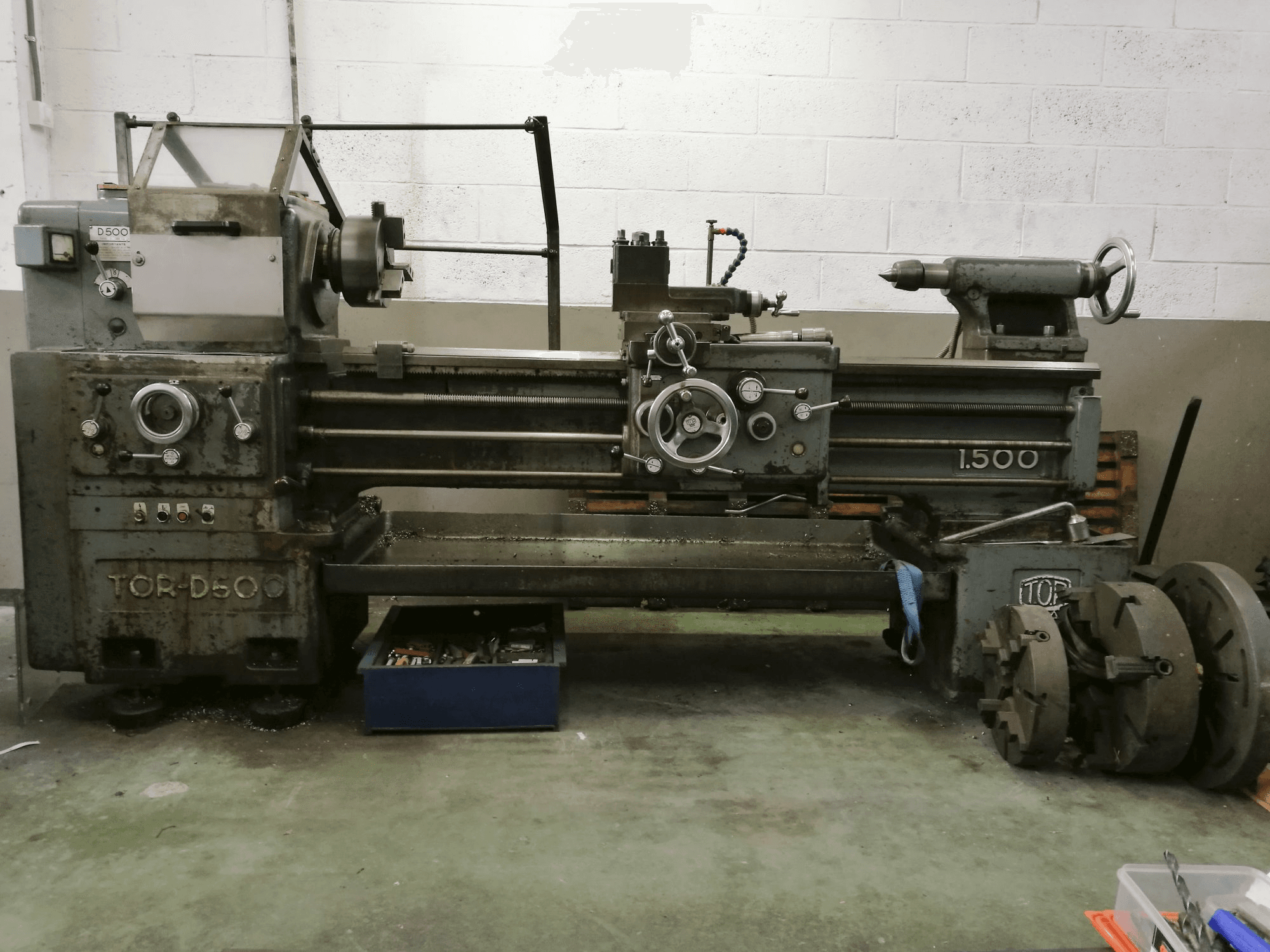 Makine TOR - Önden görünüm D-500