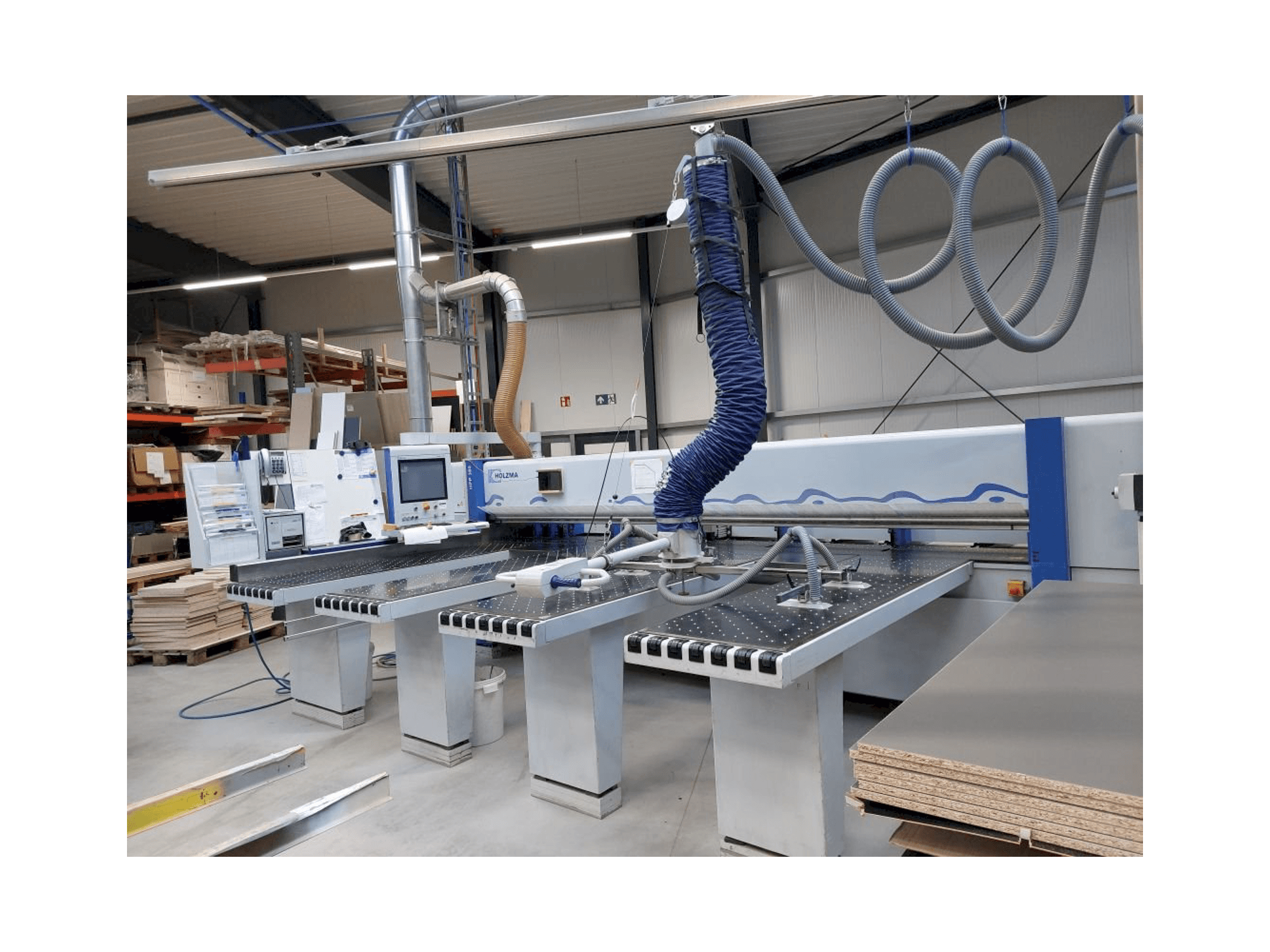 Makine HOLZMA HPP 380 - Önden görünüm