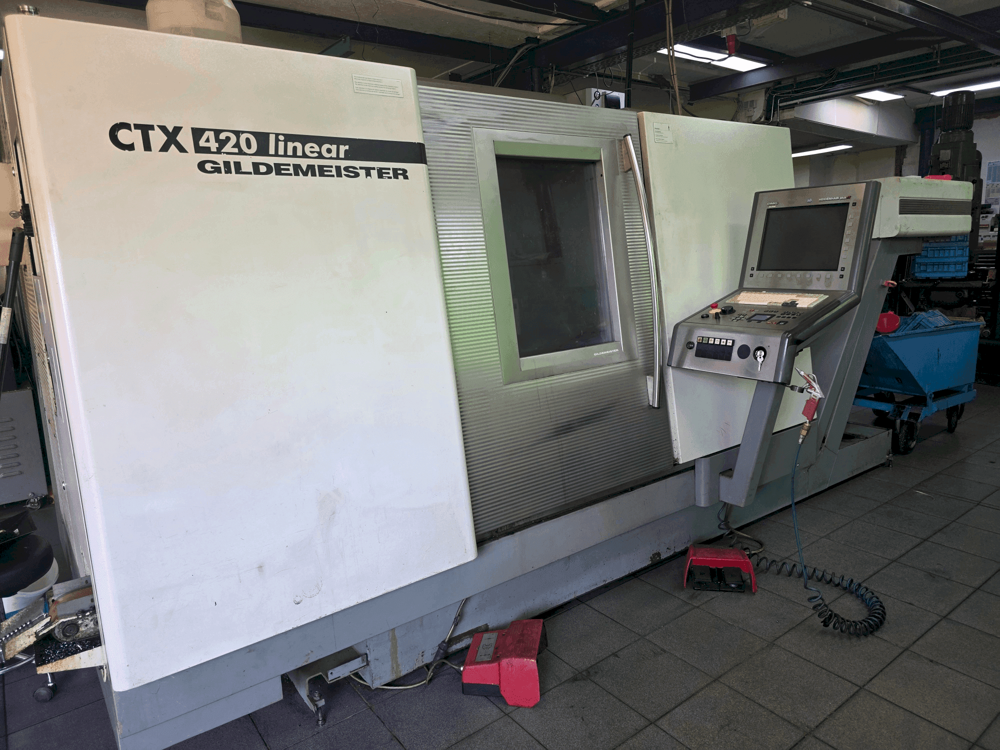 Makine Gildemeister CTX 420 linear - Önden görünüm