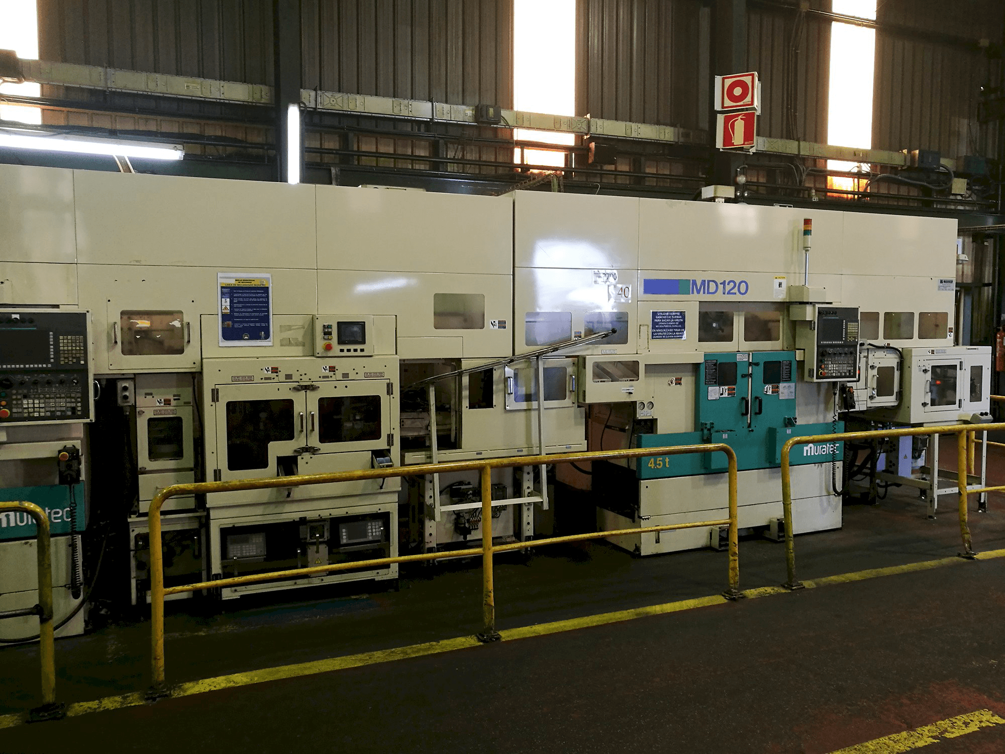 Makine MURATA - Önden görünüm Muratec MD 120