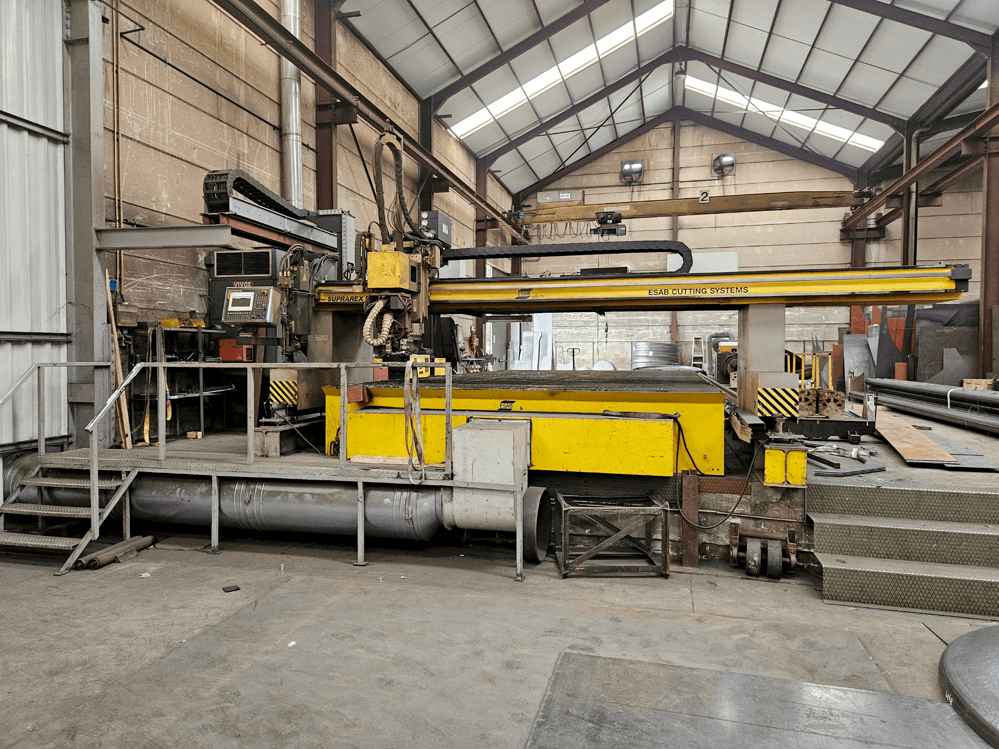 Makine ESAB SXE-P3 4500 - Önden görünüm