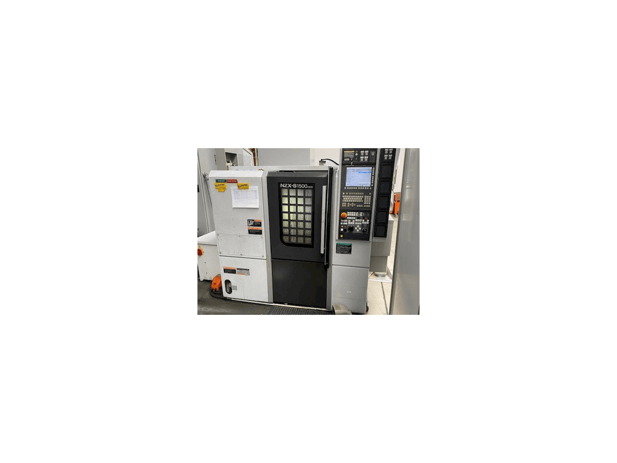 Makine DMG Mori Seiki NZX-S1500/500 - Önden görünüm