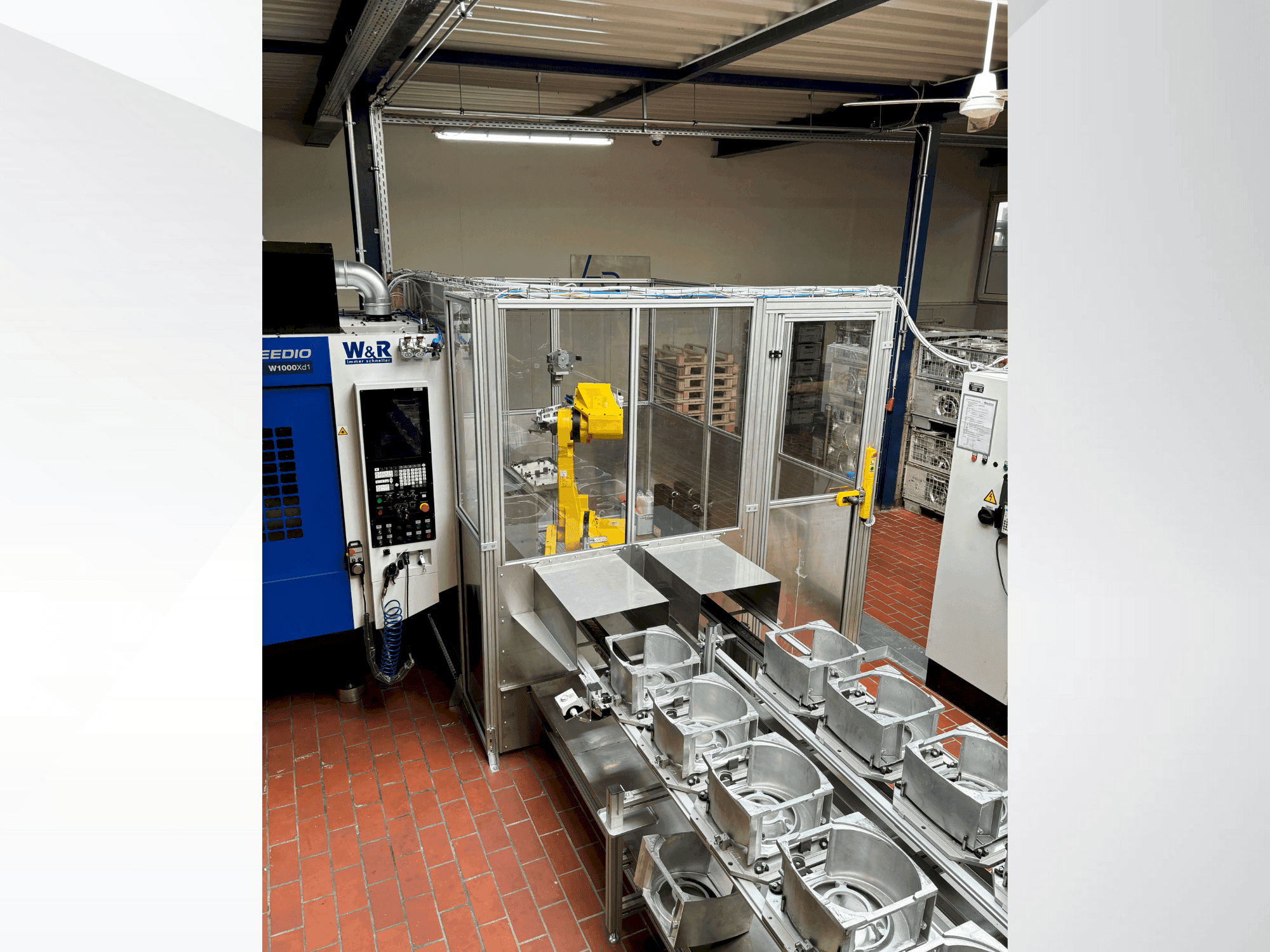 Makine FANUC M710 iC 70 - Önden görünüm