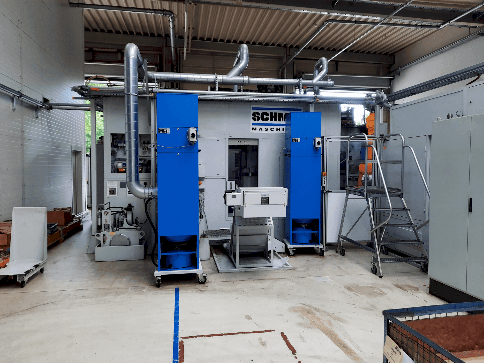 Makine SCHMID SE 368 - Önden görünüm