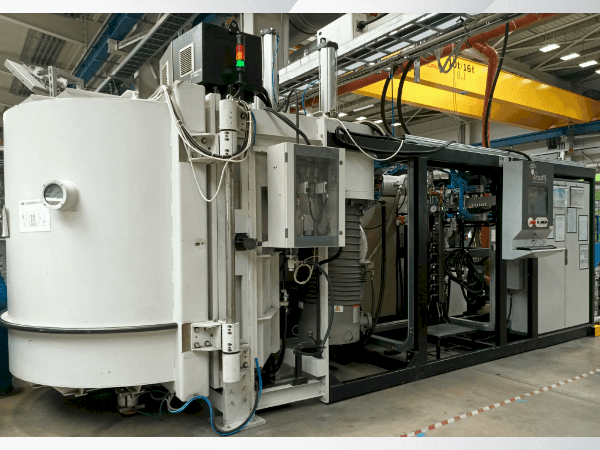 Makine ARZUFFI AM/KW 1DA2 1900/1800 IC MF - Önden görünüm