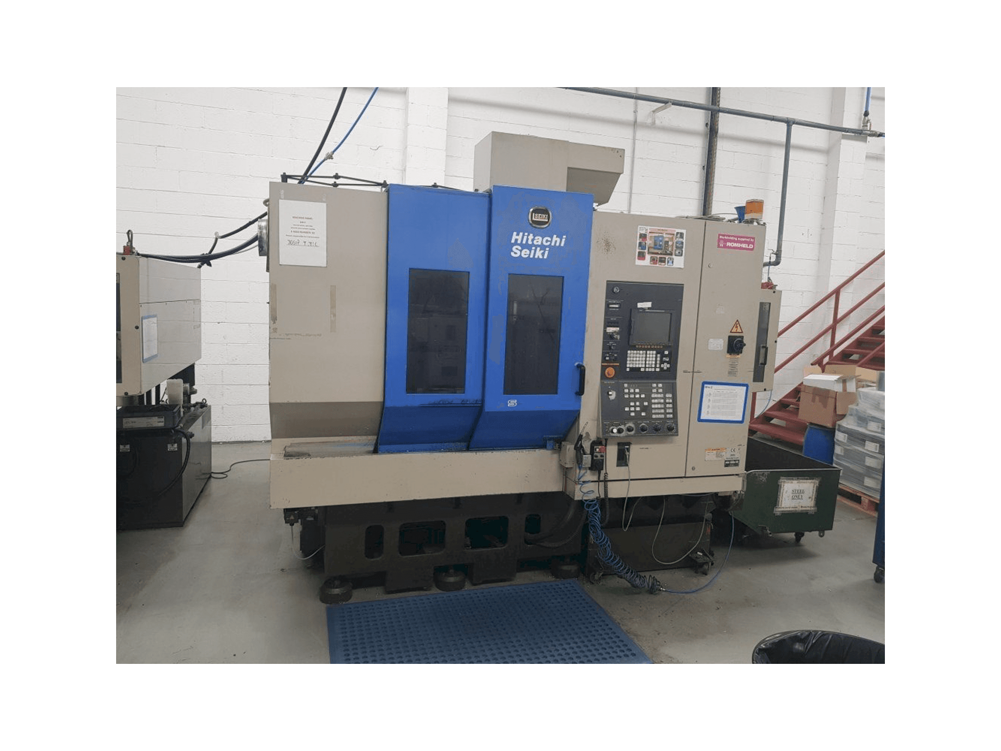 Makine HITACHI SEIKI VS50 - Önden görünüm