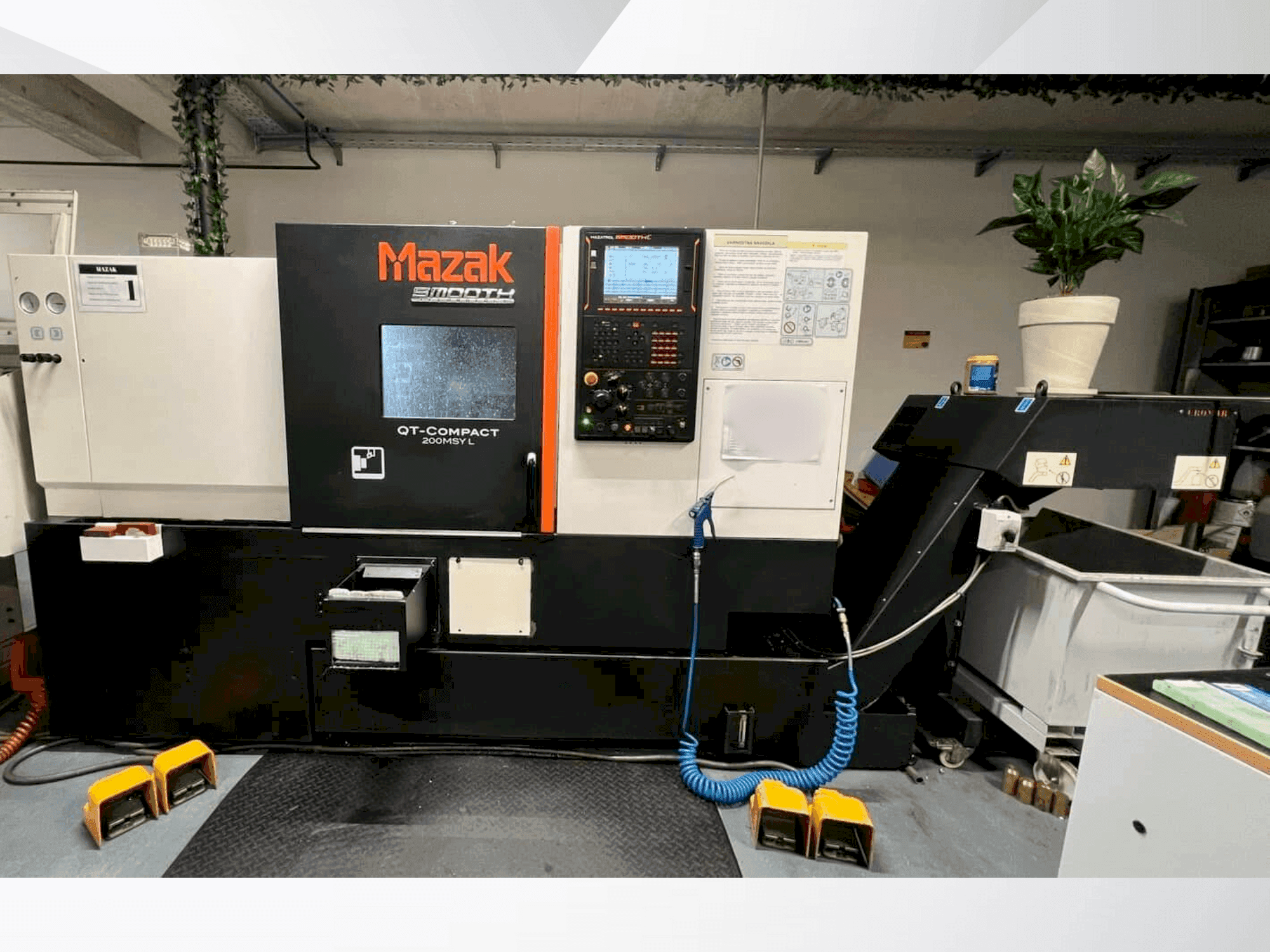 Makine Mazak QUICK TURN COMPACT 200 MSY L - Önden görünüm