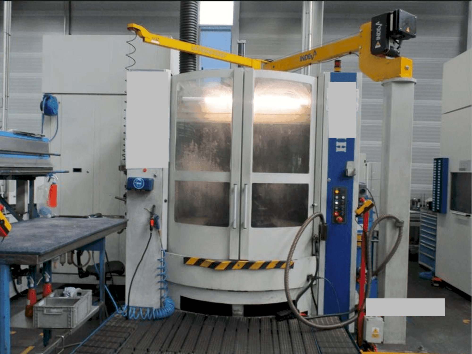 Makine HELLER MCH 250 - Önden görünüm