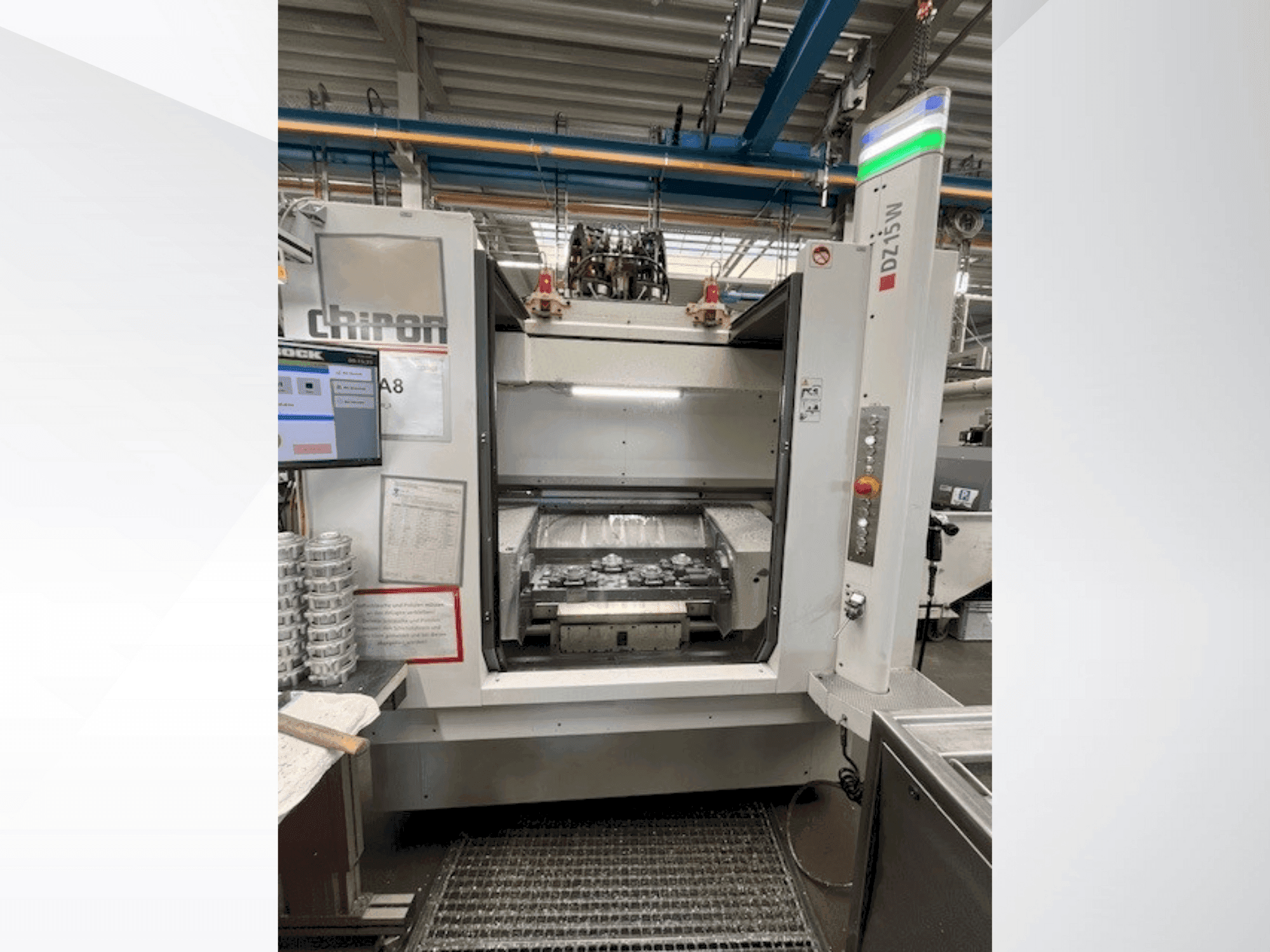 Makine CHIRON DZ 15 W - Önden görünüm