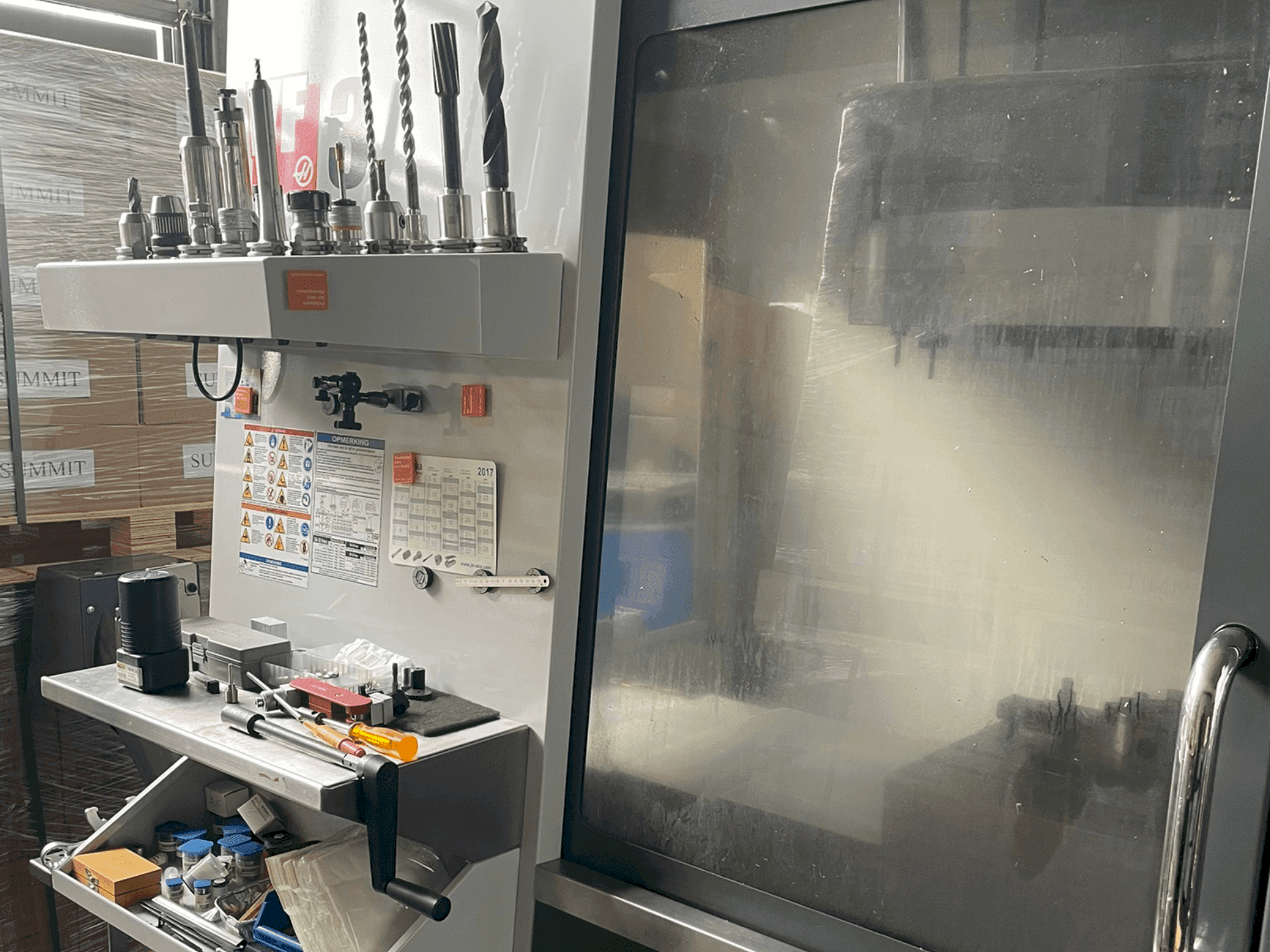 Makine HAAS VF-3 - Önden görünüm