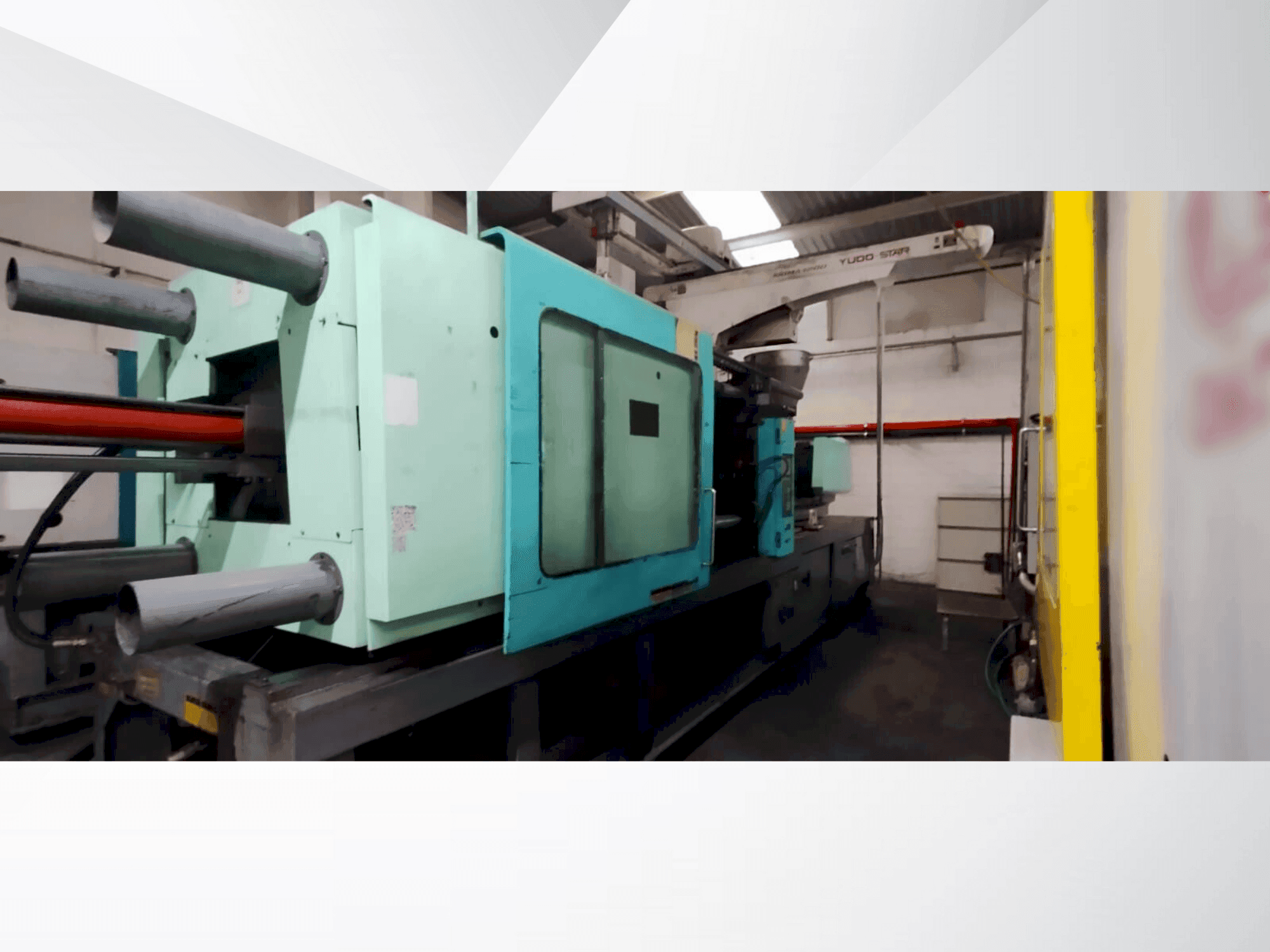 Makine Hyundai 450 - Önden görünüm