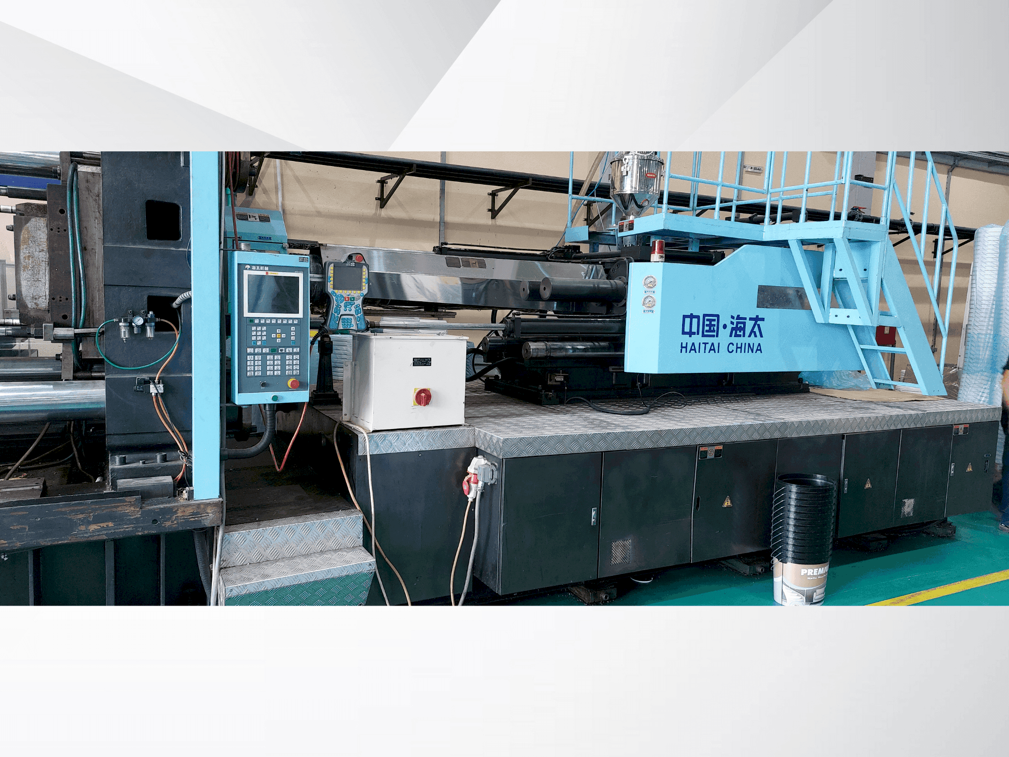 Makine HAITAI HTW 10000 - Önden görünüm