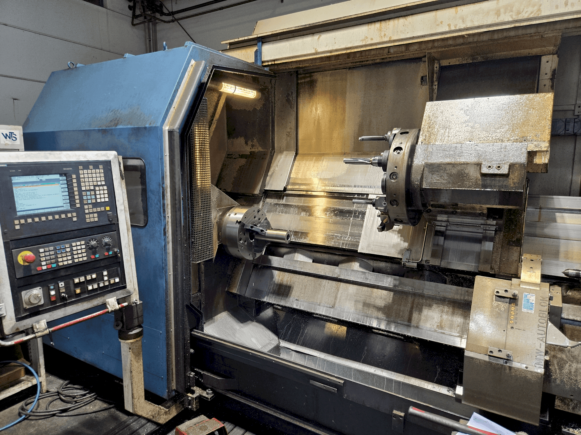 Makine HEYNUMAT 21 U/2500 - Önden görünüm