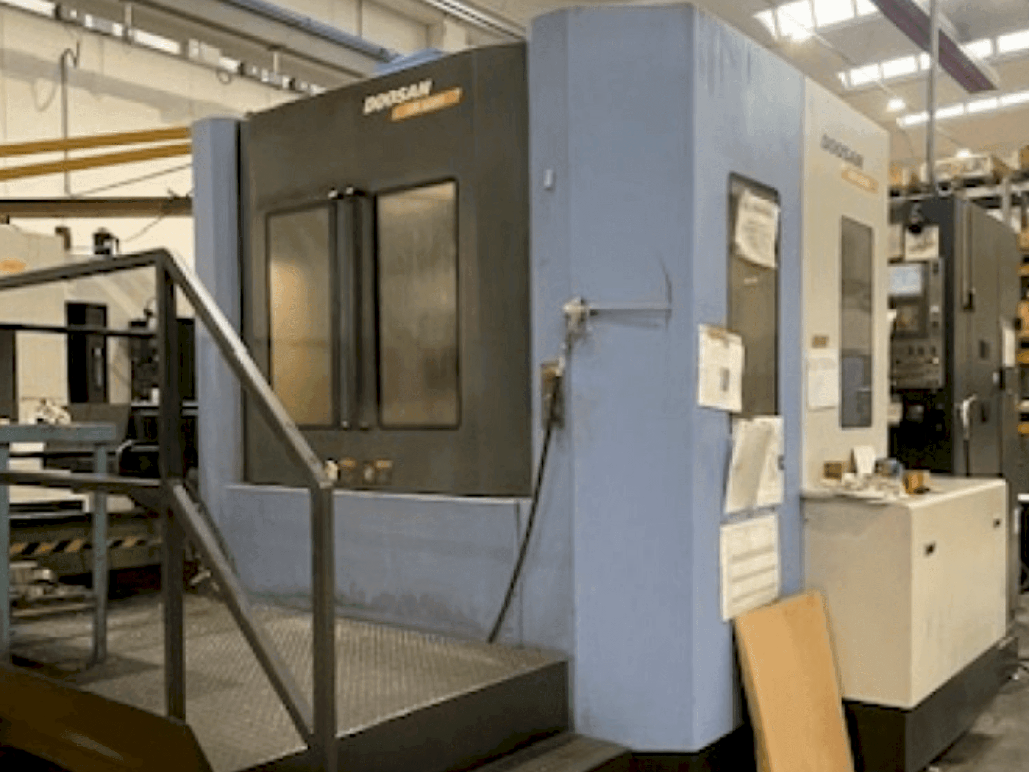 Makine DOOSAN HM 6300 (2009) - Önden görünüm