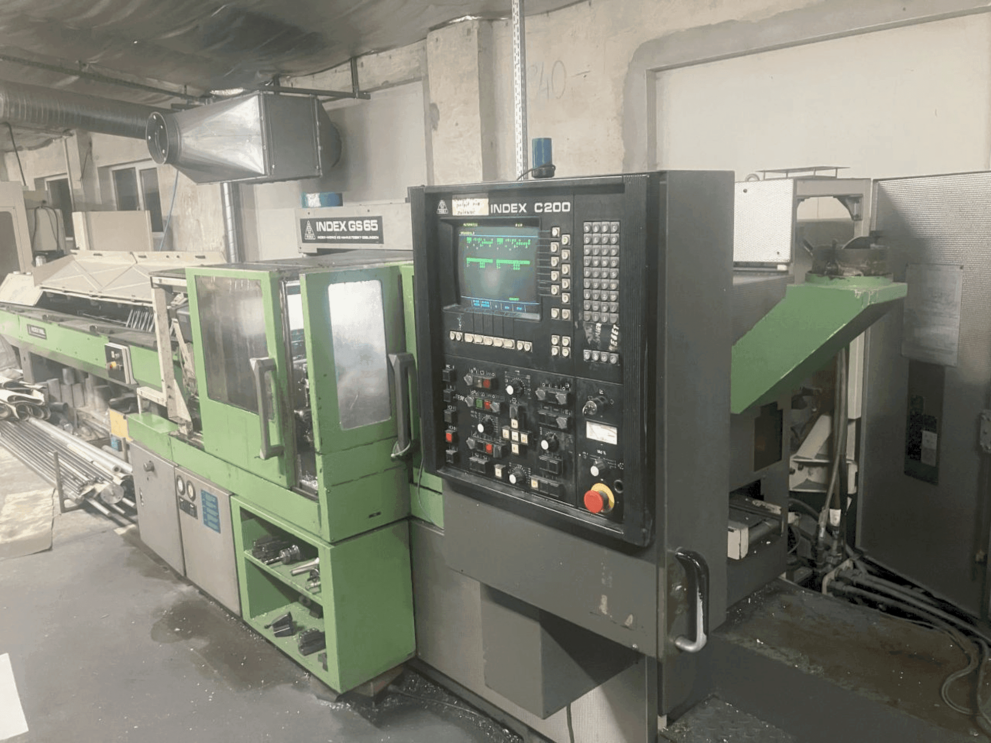 Makine Index GS65 - Önden görünüm