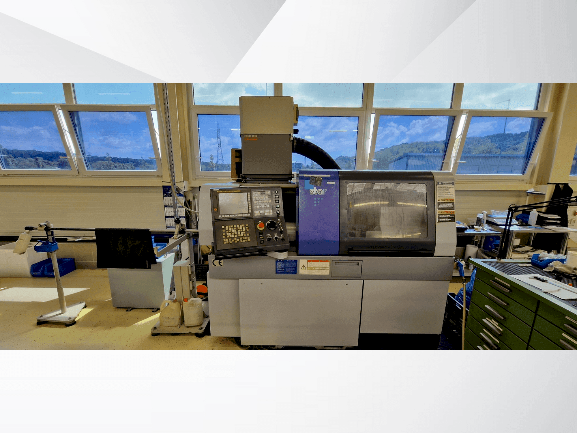 Makine Star SR-20RII - Önden görünüm