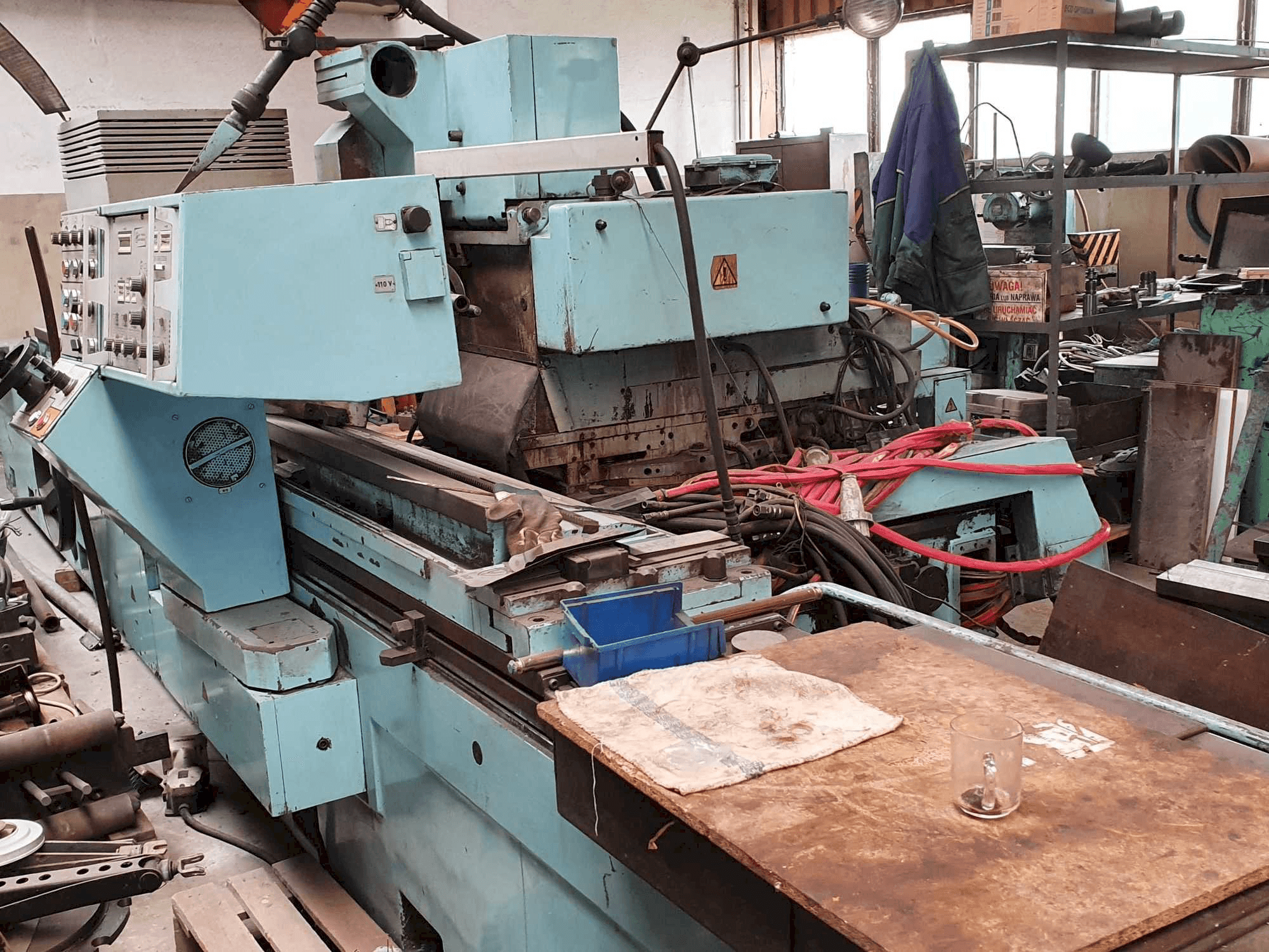 Makine TOS BUC 63B/3000 - Önden görünüm