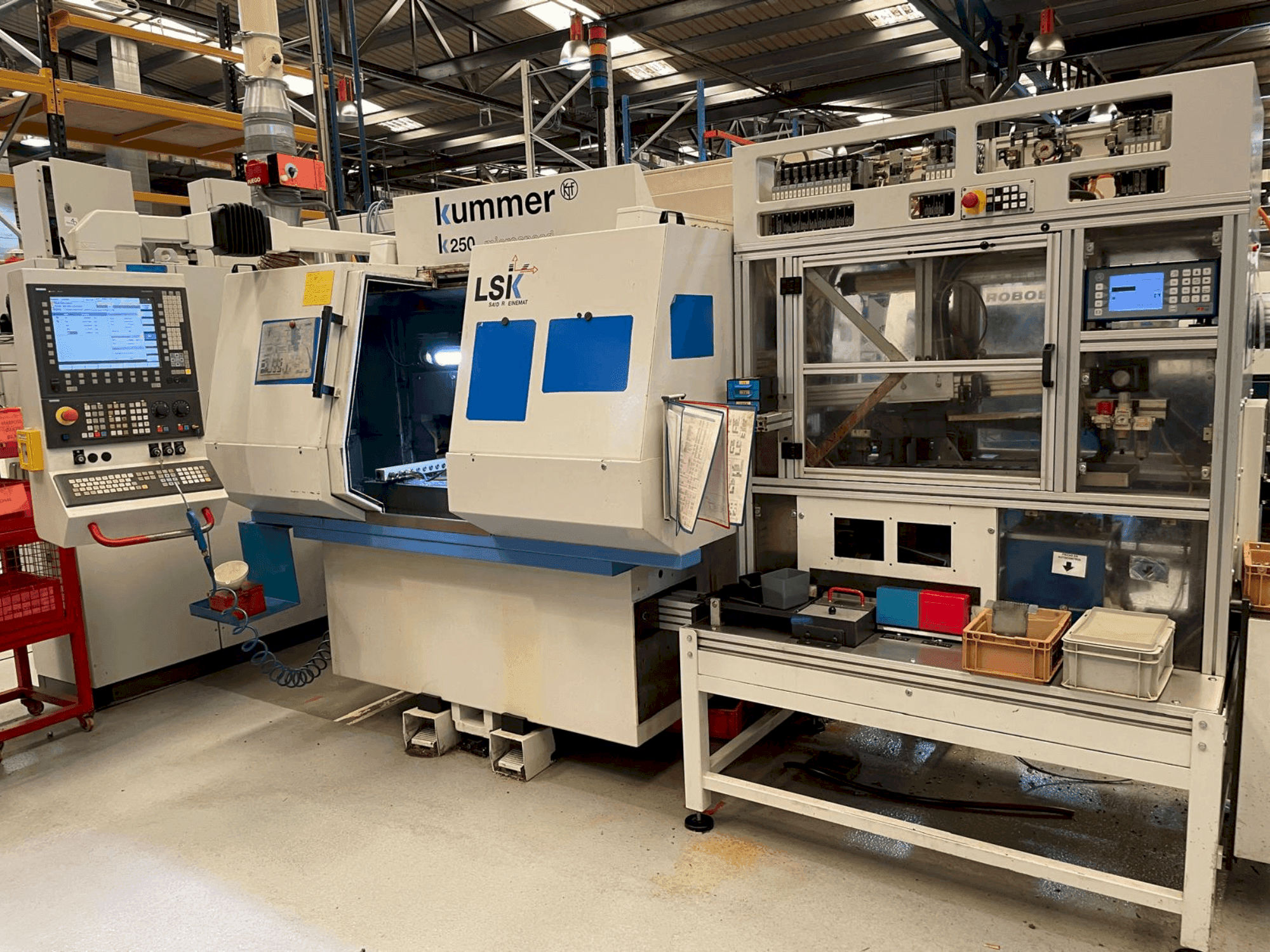 Makine KUMMER K250 - Önden görünüm