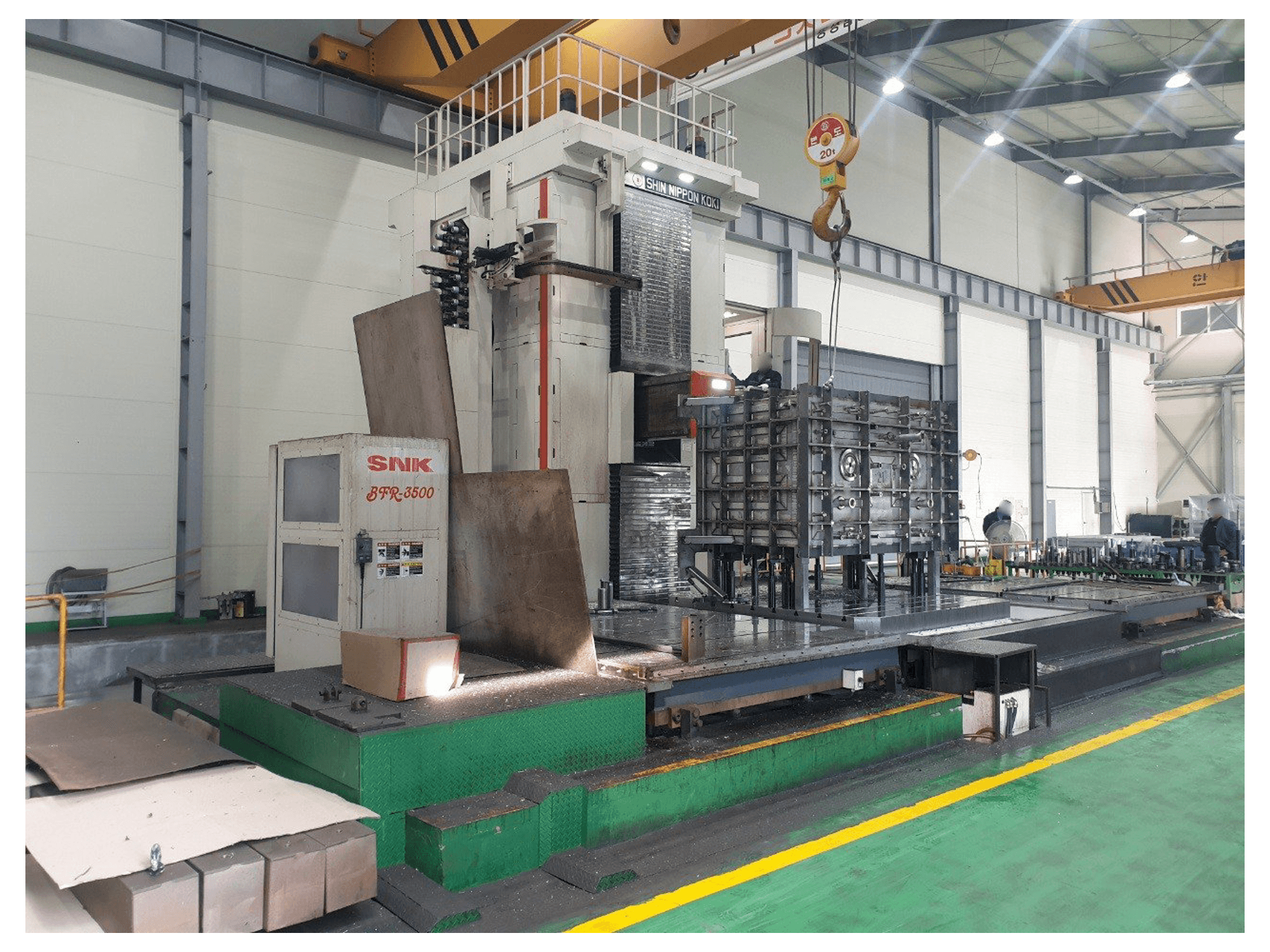 Makine SNK BFR-3500 - Önden görünüm