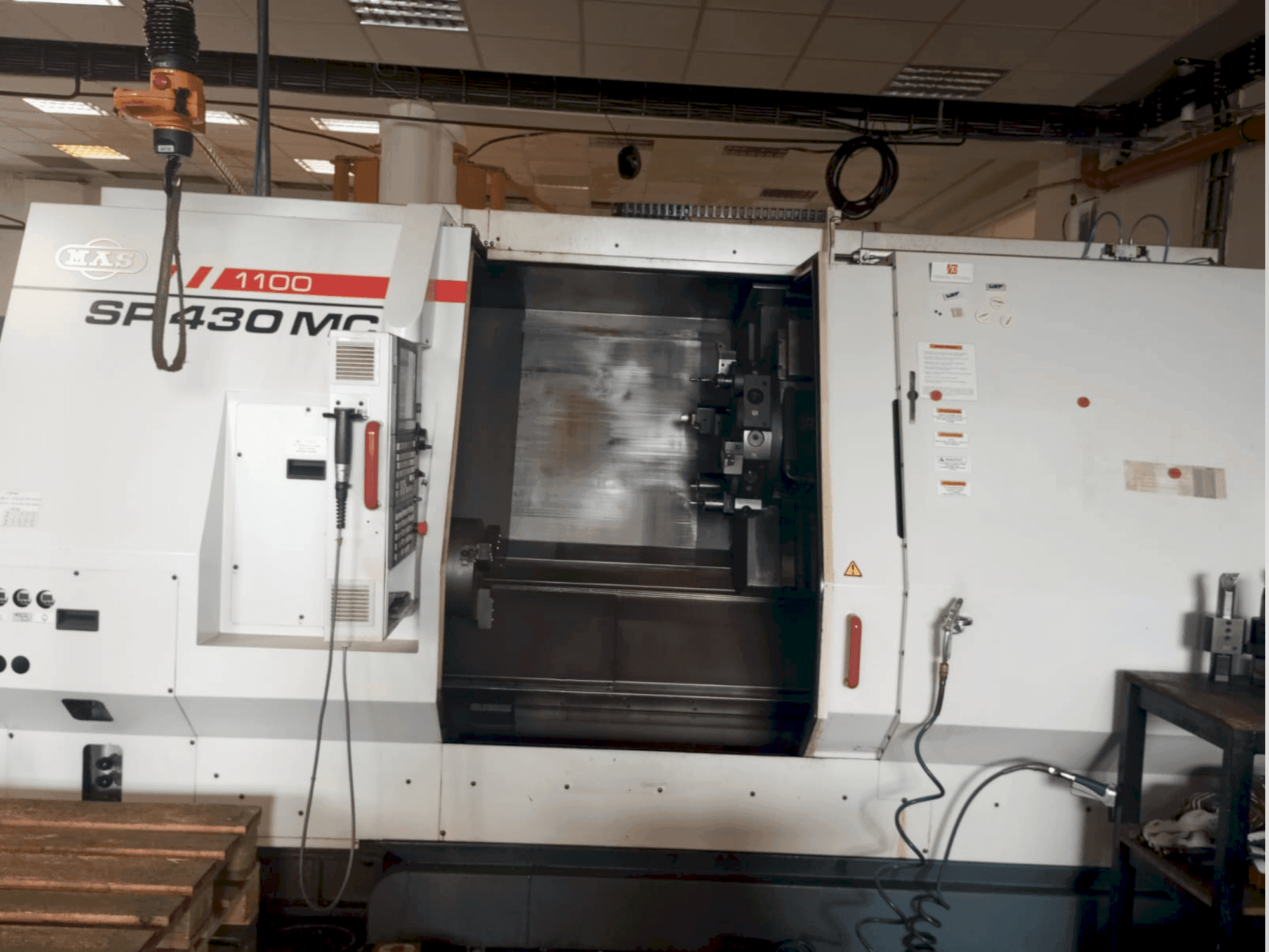 Makine KOVOSVIT MAS SP 430MC - Önden görünüm