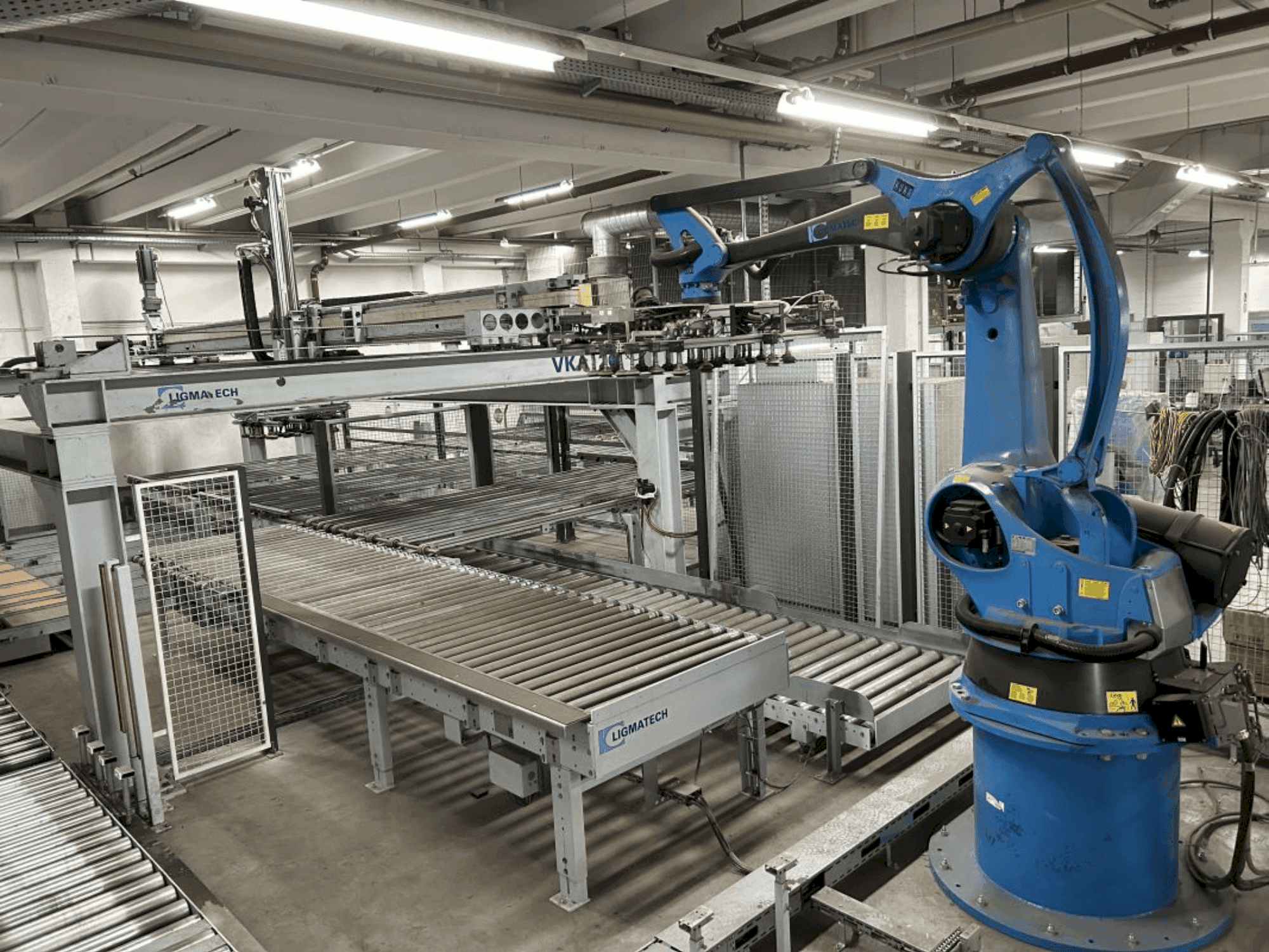 Makine LIGMATECH RKA100 - Önden görünüm