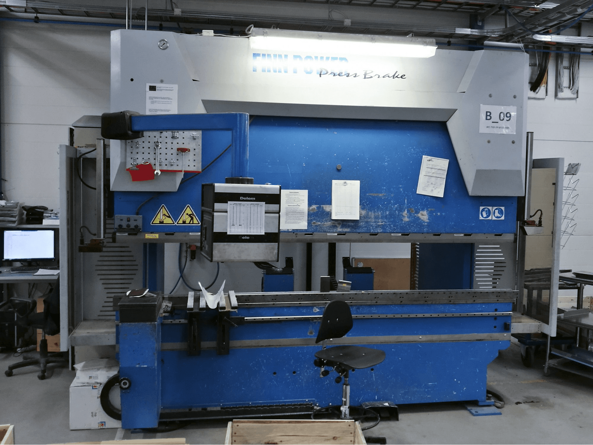 Makine Finn-Power - Önden görünüm B 125-3060 GC CL6