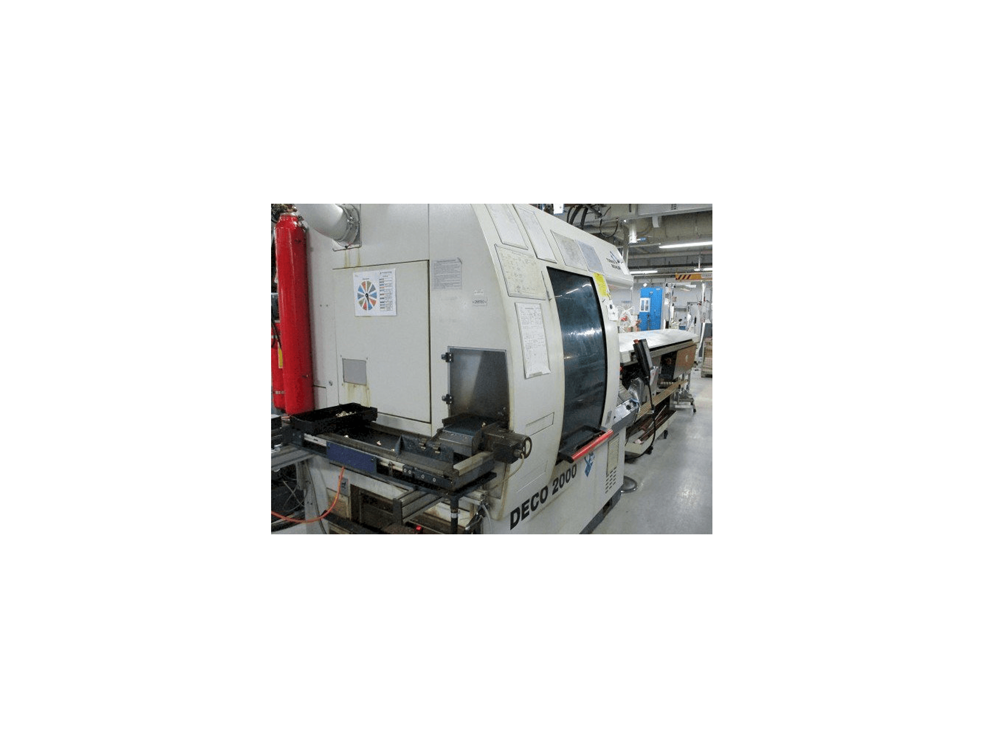 Makine Tornos-Bechler DECO 20 - Sol taraftaki görüntü