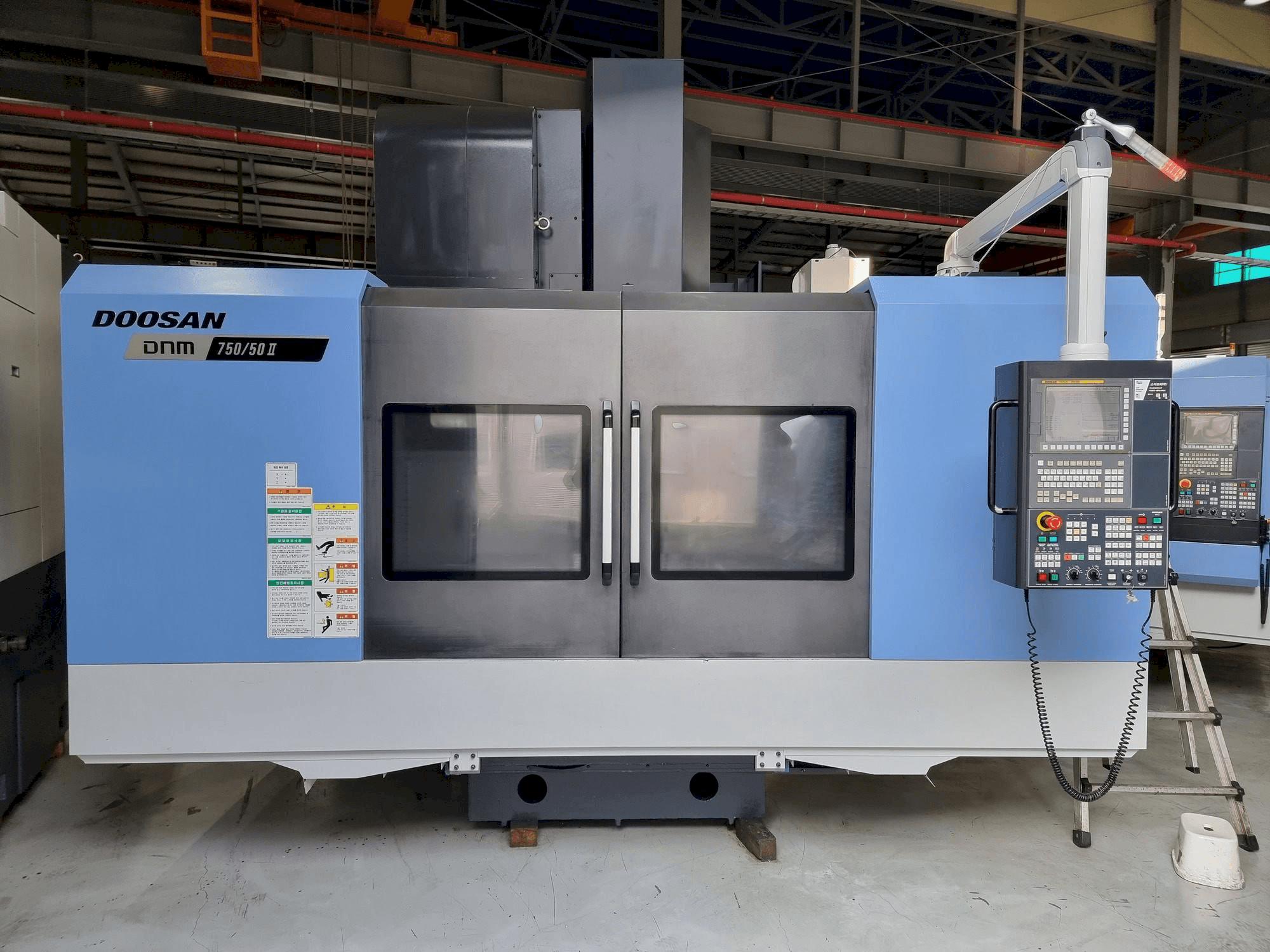 Makine Doosan DNM750/50 II - Önden görünüm