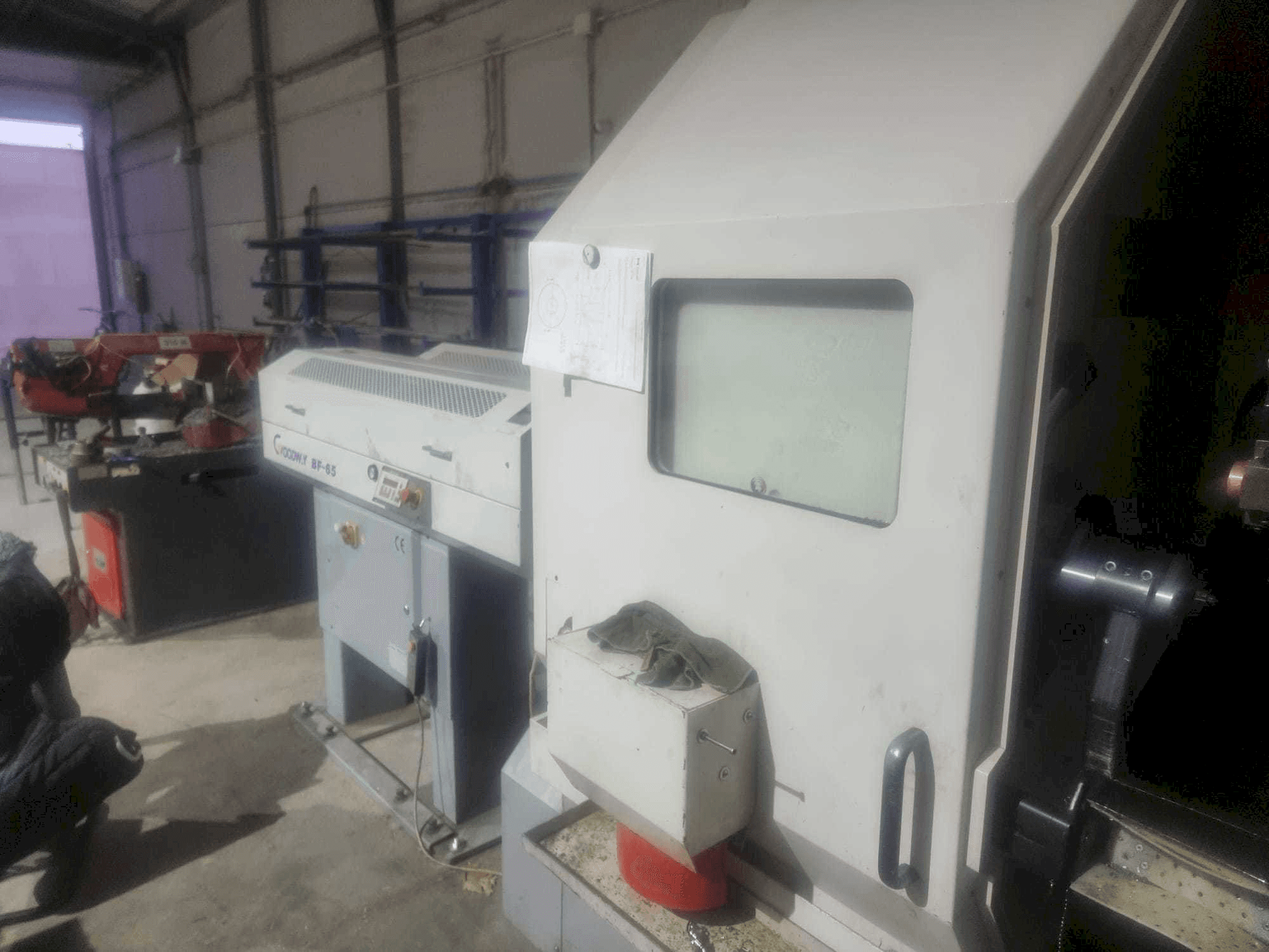 Makine Goodway MSY 280 - Sağ taraf görünümü