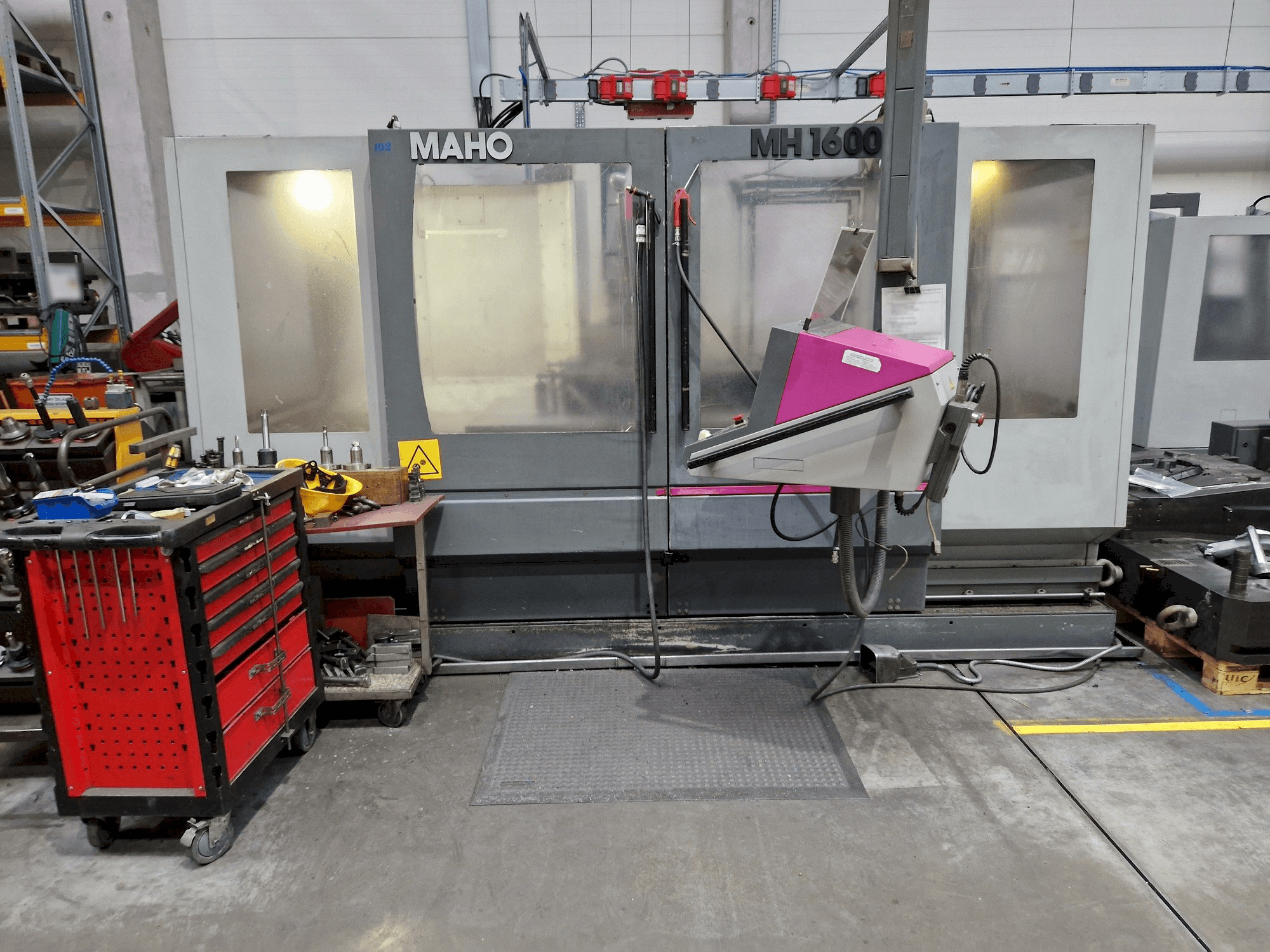 Makine Maho MH 1600 W - Önden görünüm