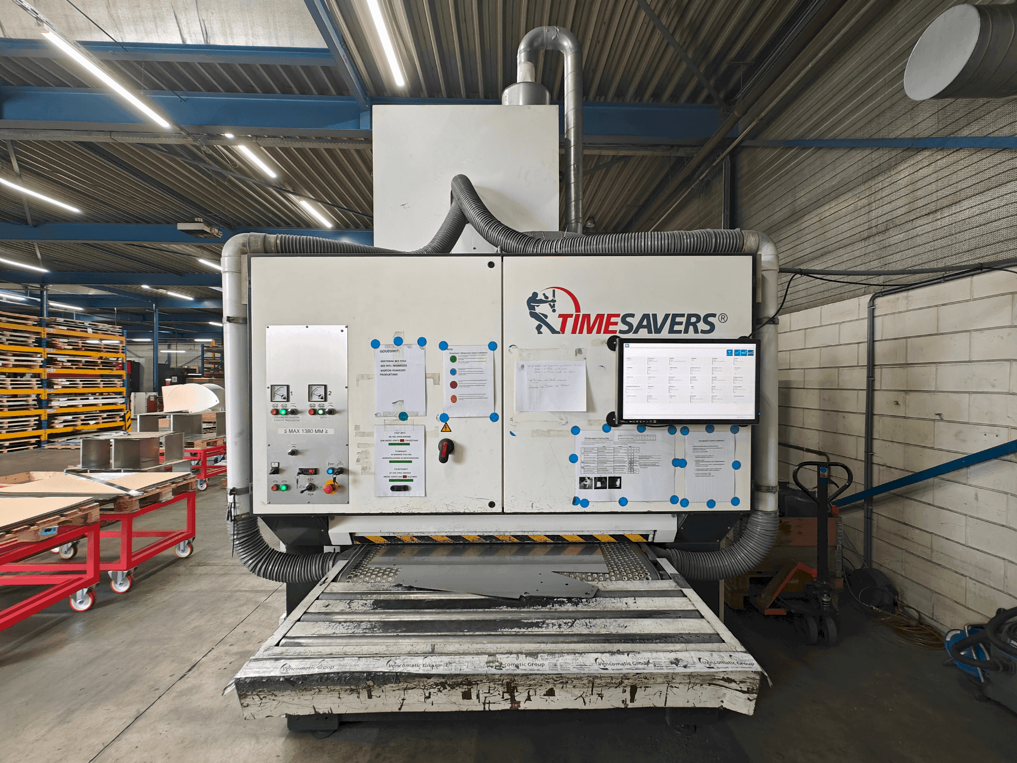 Makine TIMESAVERS 42-serie-1350-RB - Önden görünüm