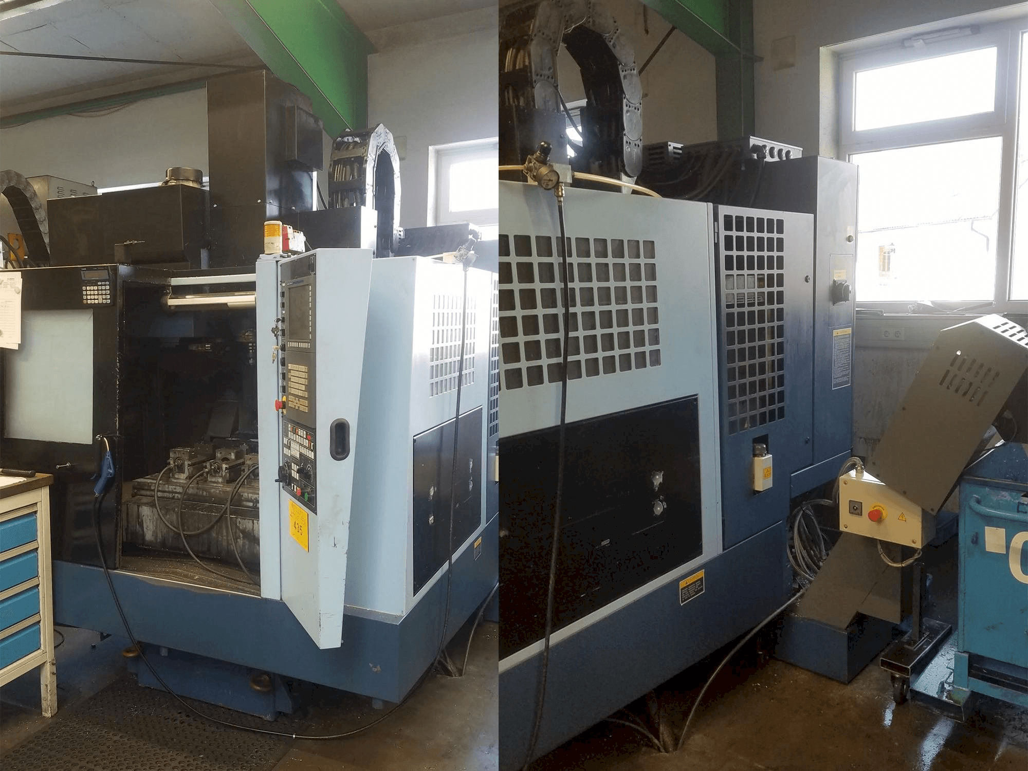 Makine Matsuura 550 V-Plus - Önden görünüm