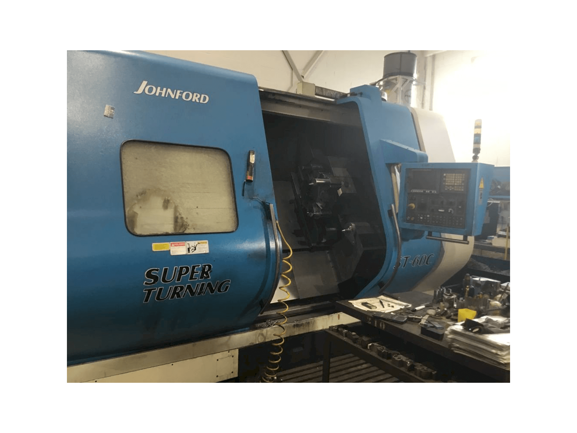 Makine Johnford ST-60C - Önden görünüm