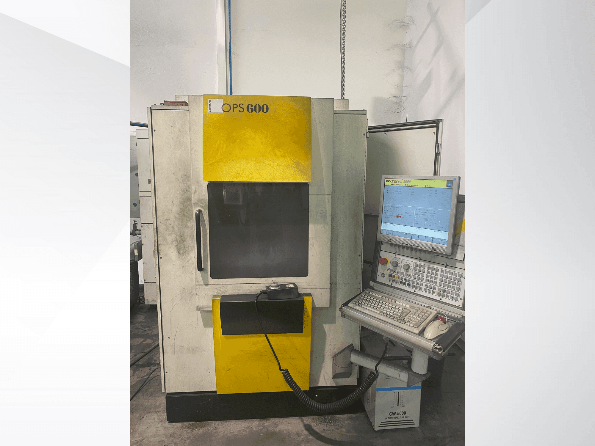 Makine OPS INGERSOLL OPS 600 - Önden görünüm