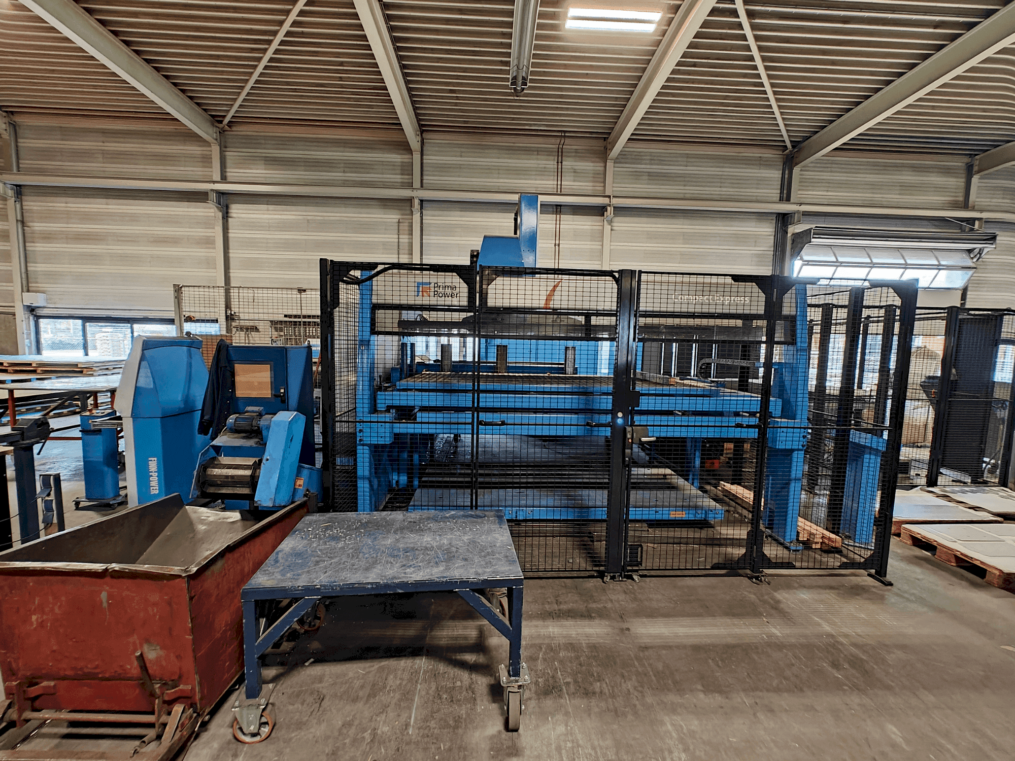 Makine Finn-Power C6 + Compact Express - Önden görünüm