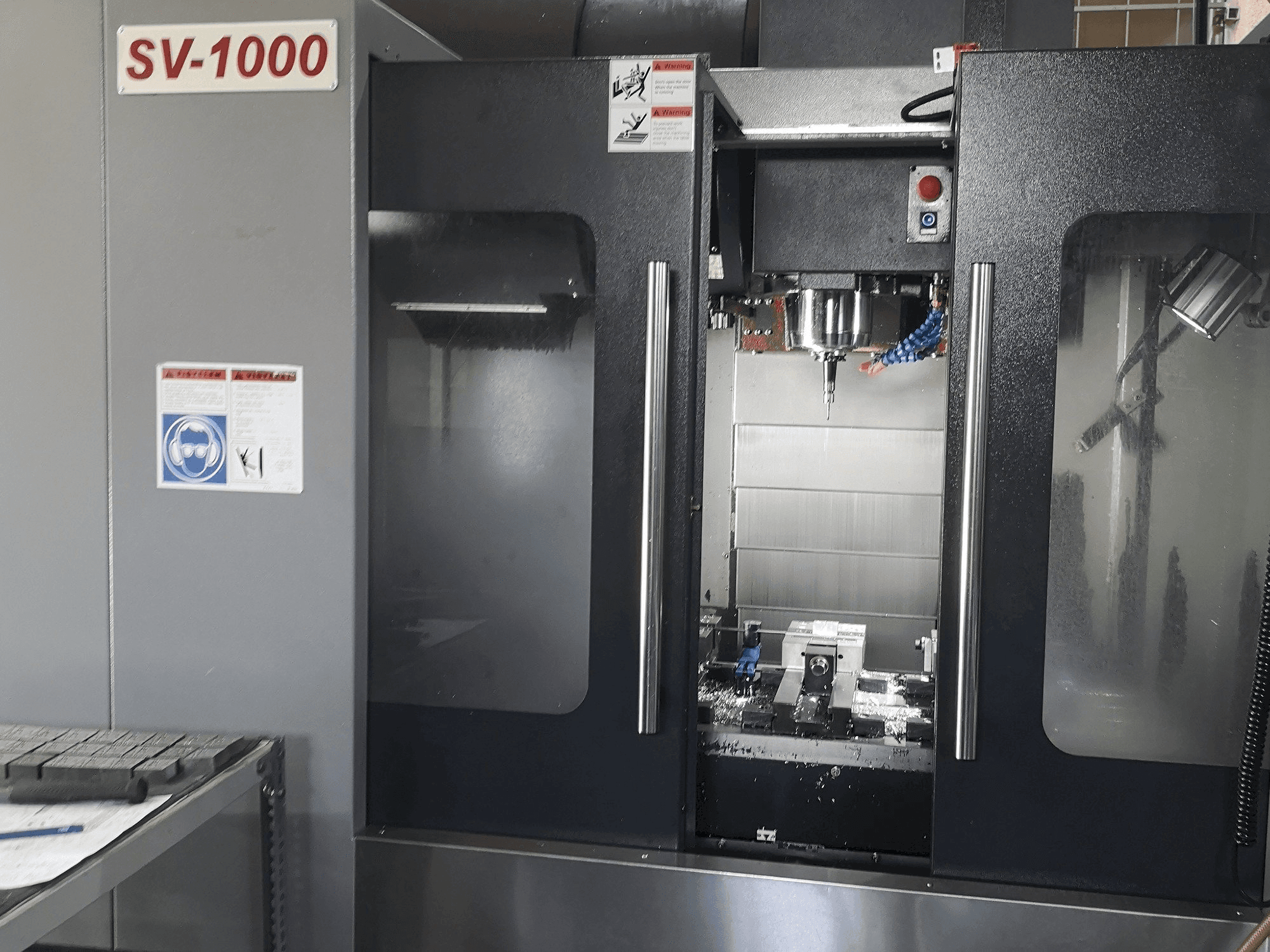 Makine NCT KAFO SV-1000 - Önden görünüm