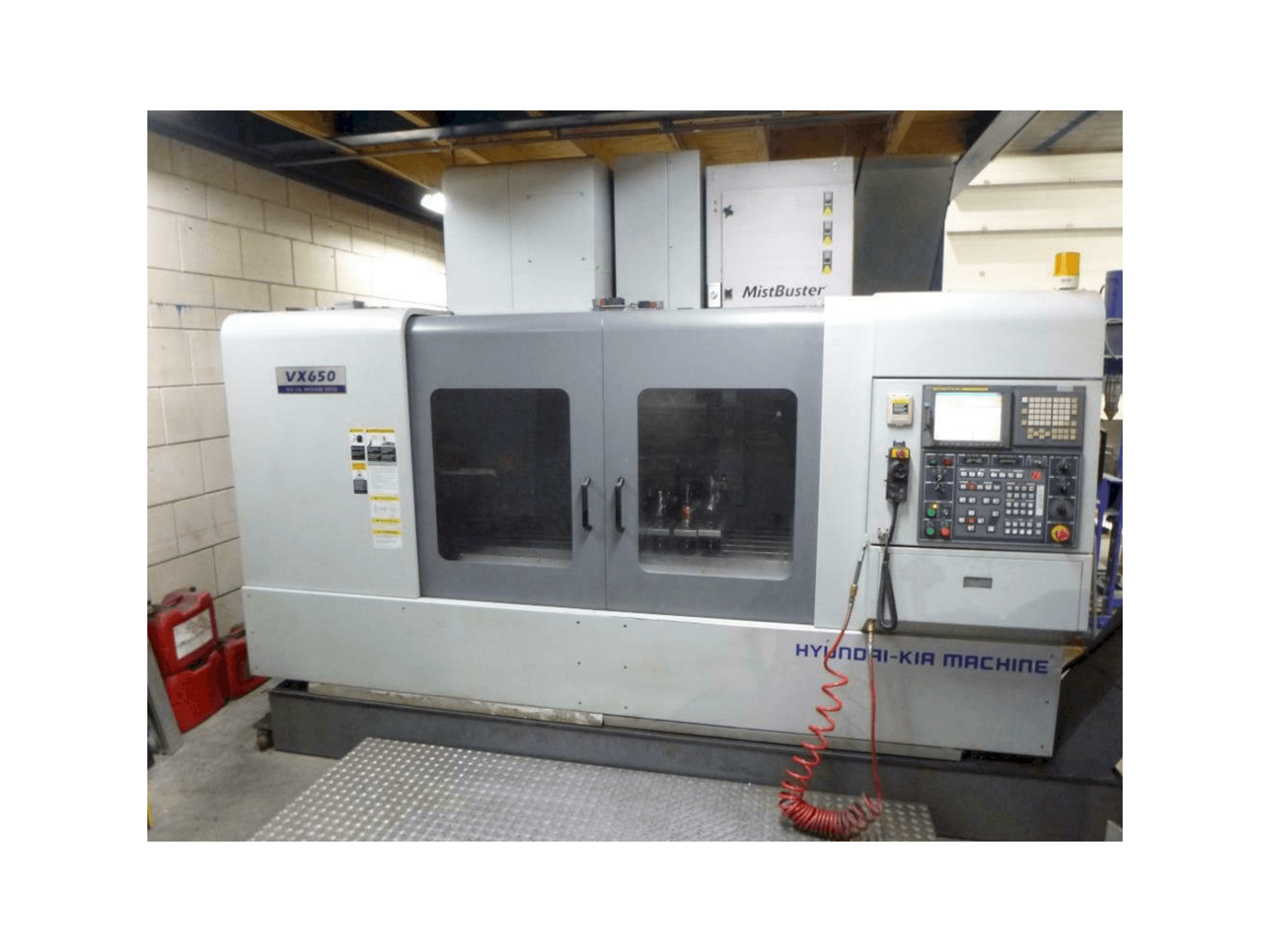 Makine Hyundai Kia VX-650 - Önden görünüm