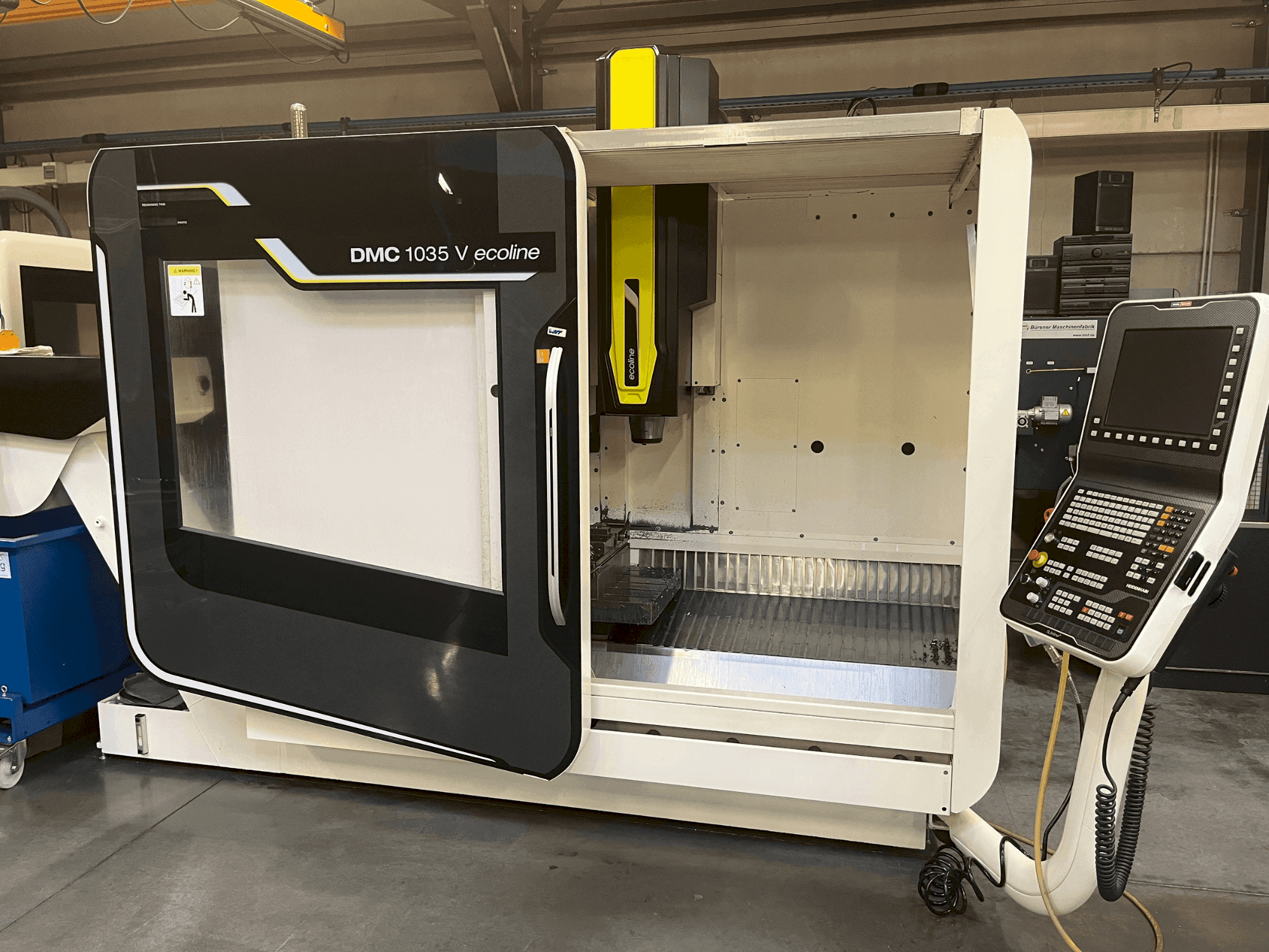 Makine DMG Gildemeister DMC 1035 V ecoline - Önden görünüm