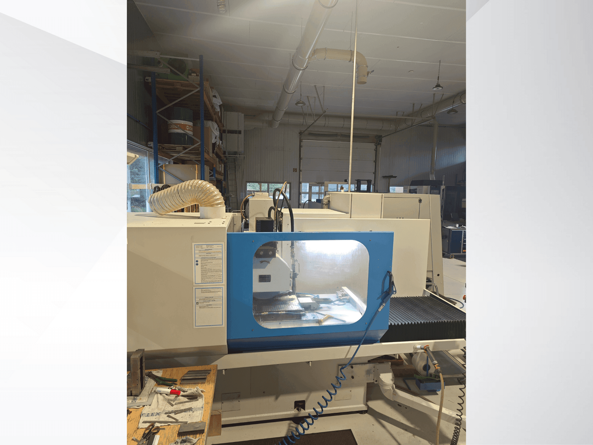 Makine ABA EL 1006 - Önden görünüm