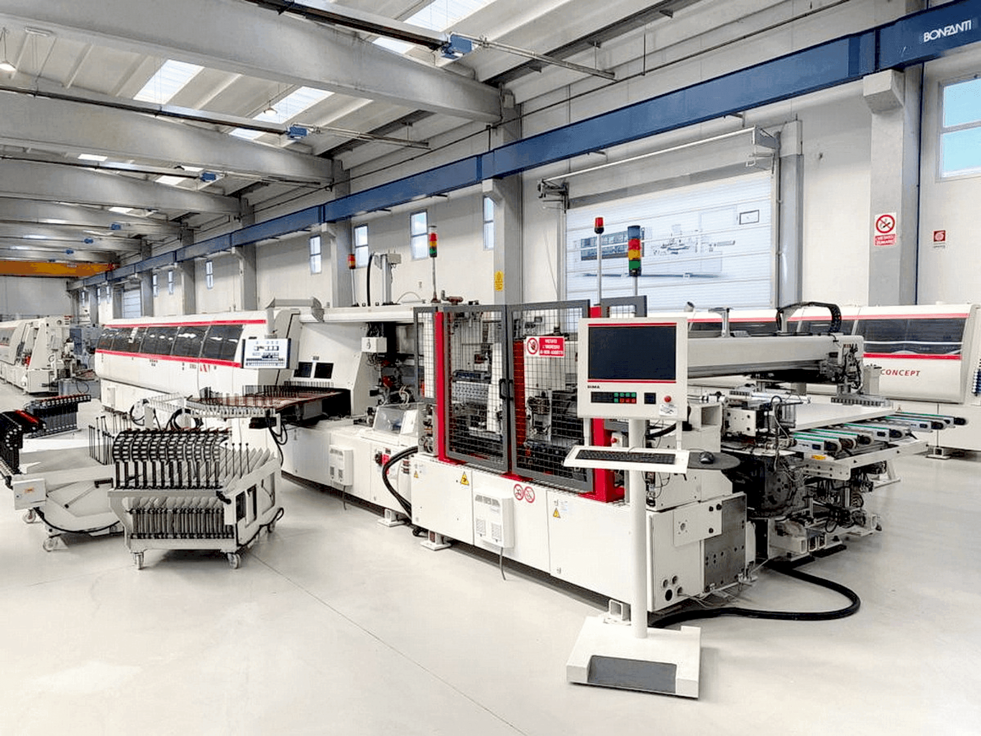 Makine IMA NOVIMAT LASER System/I/R75/1110/R3 - Önden görünüm
