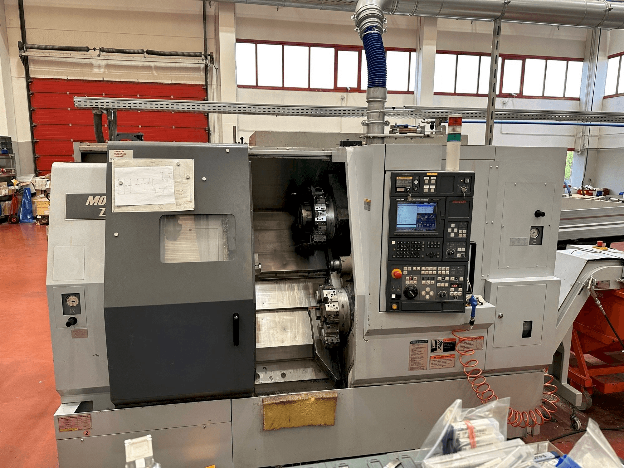 Makine MORI SEIKI ZL 203 MC - Önden görünüm