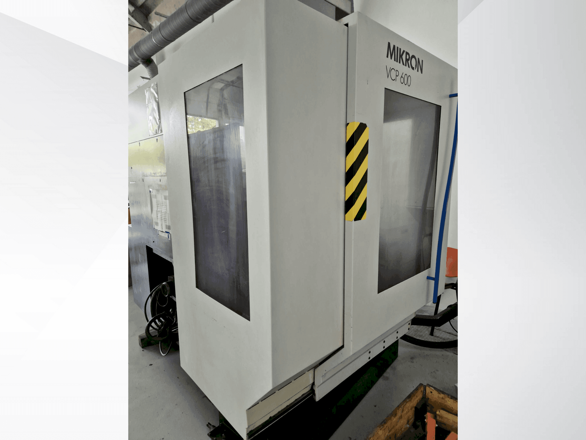 Makine MIKRON VCP 600 - Önden görünüm
