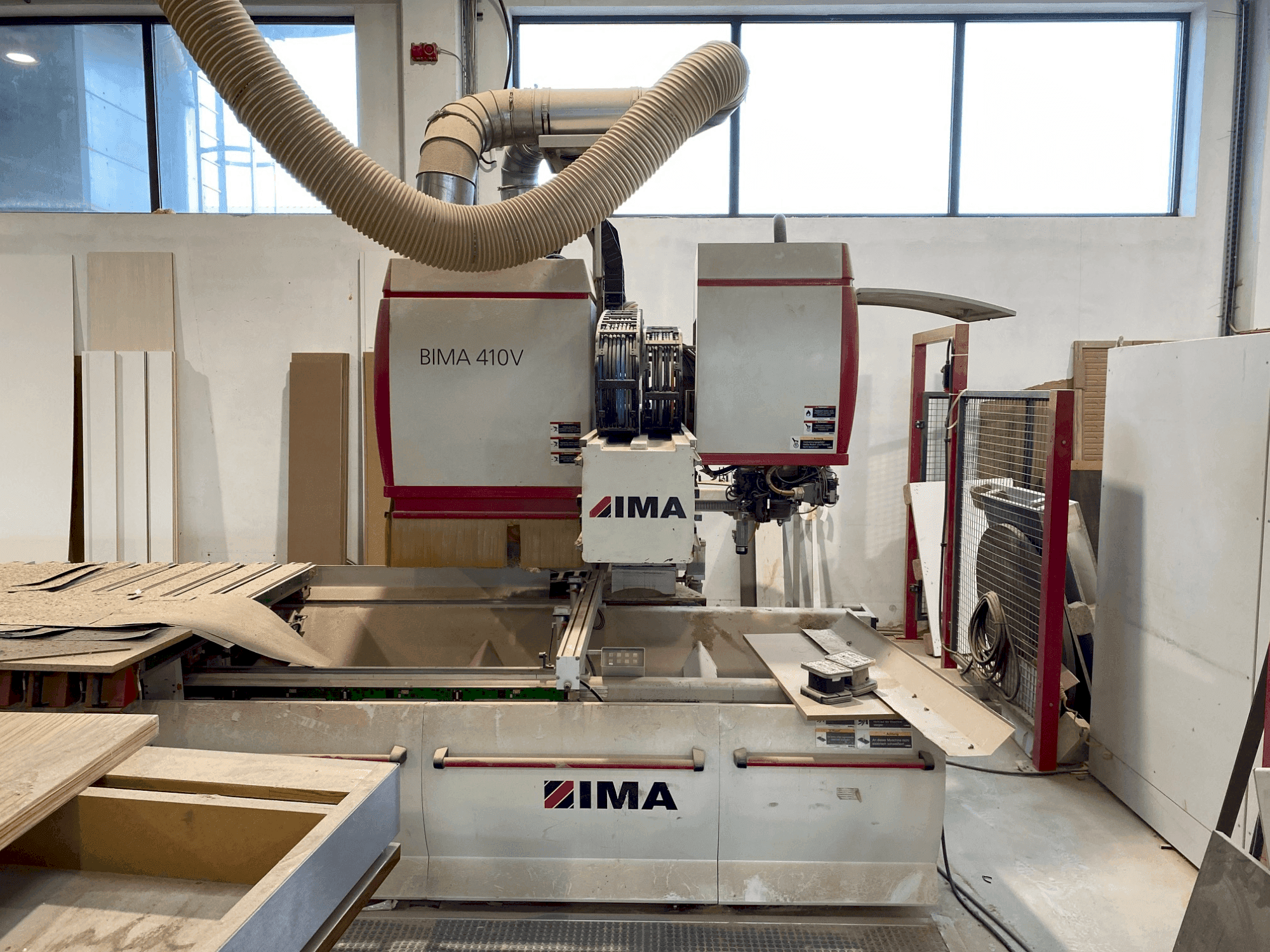 Makine IMA BIMA 410 V (2005) - Önden görünüm