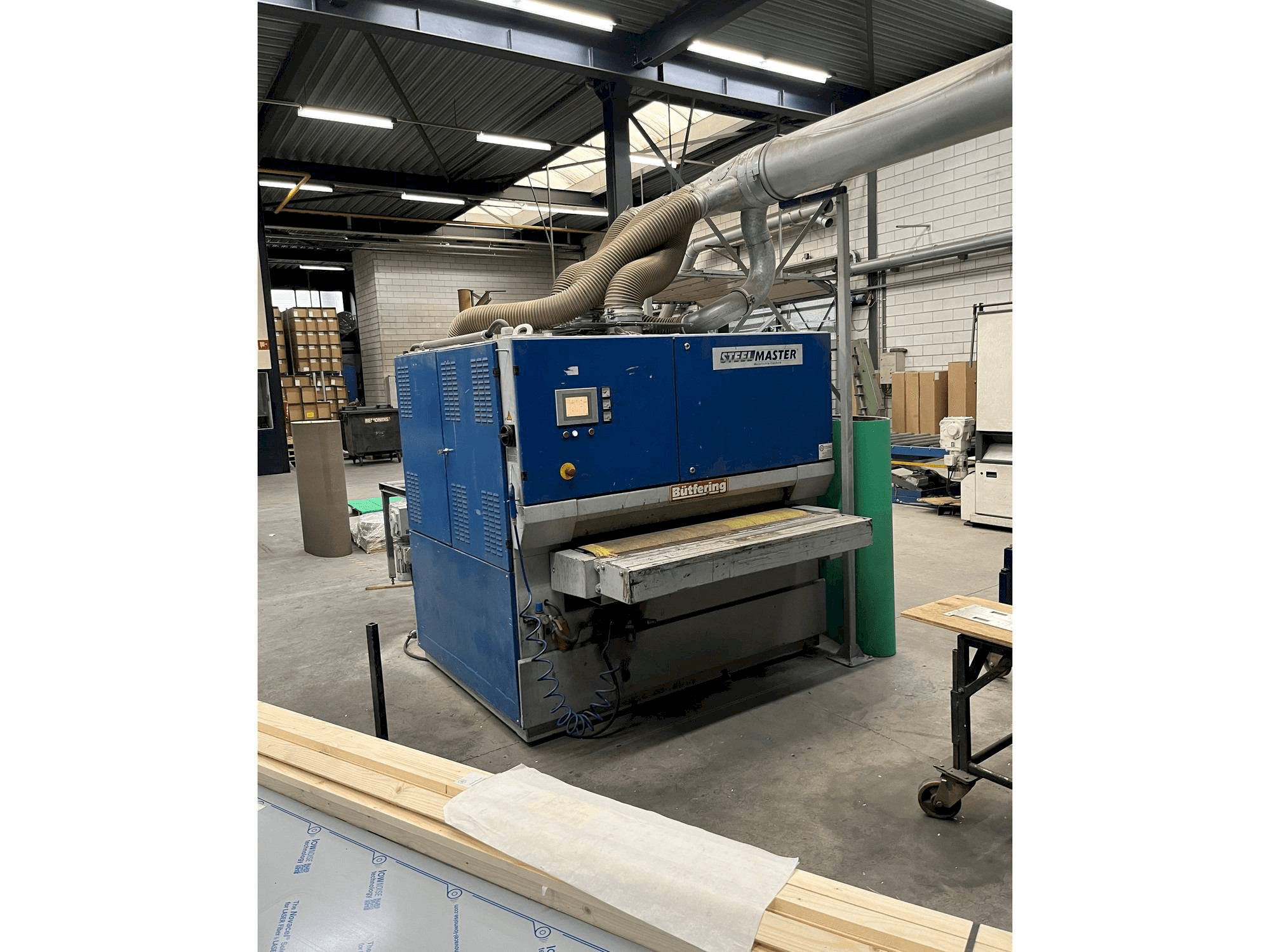 Makine BUTFERING PRIMA 313 RRT - Önden görünüm